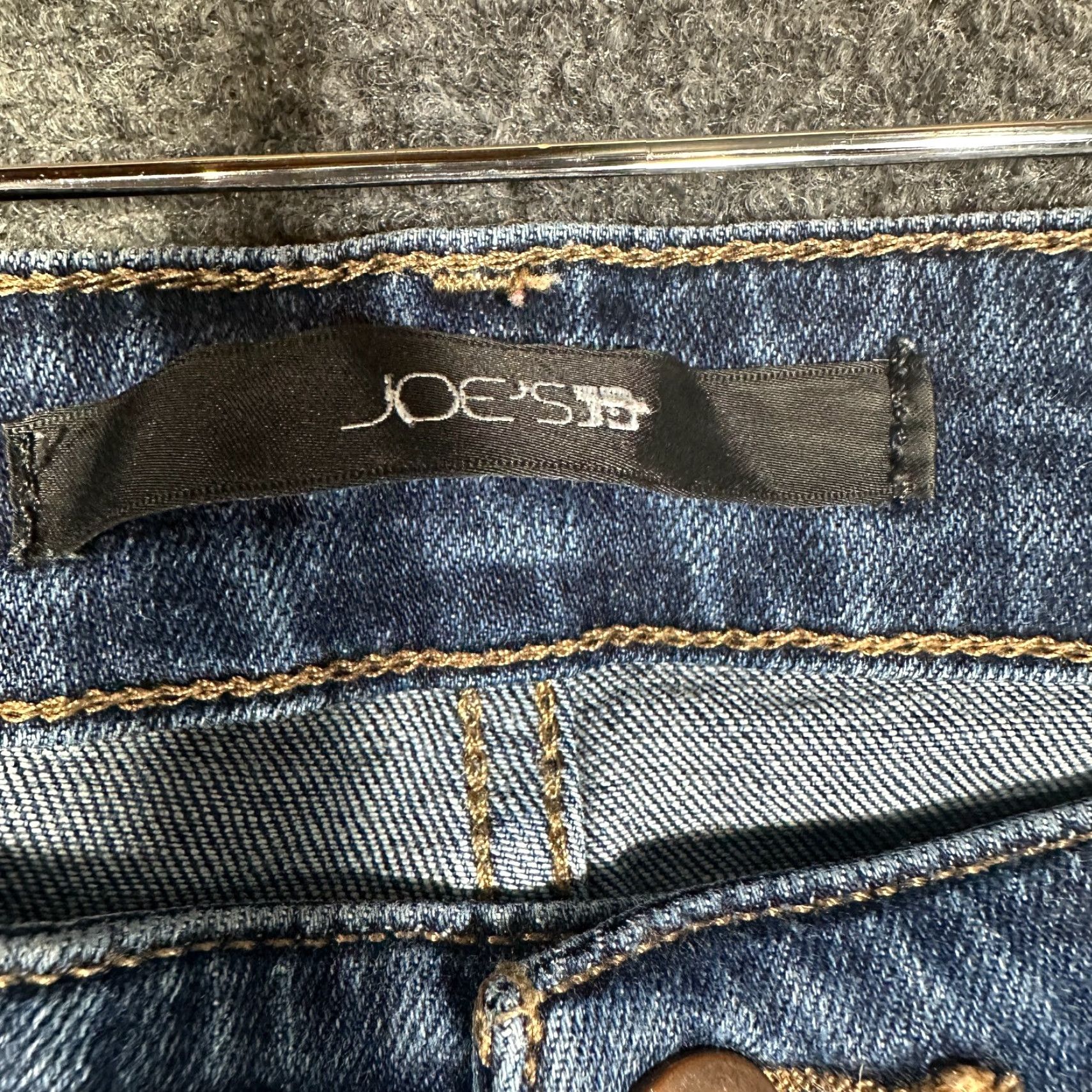 Vintage Joes Jeans Monica Cotton Stretch Pockets Logo Skinny Jeans 28 Blue Womens Regular Vintage? Size 28" / US 6 / IT 42 - 5 Thumbnail