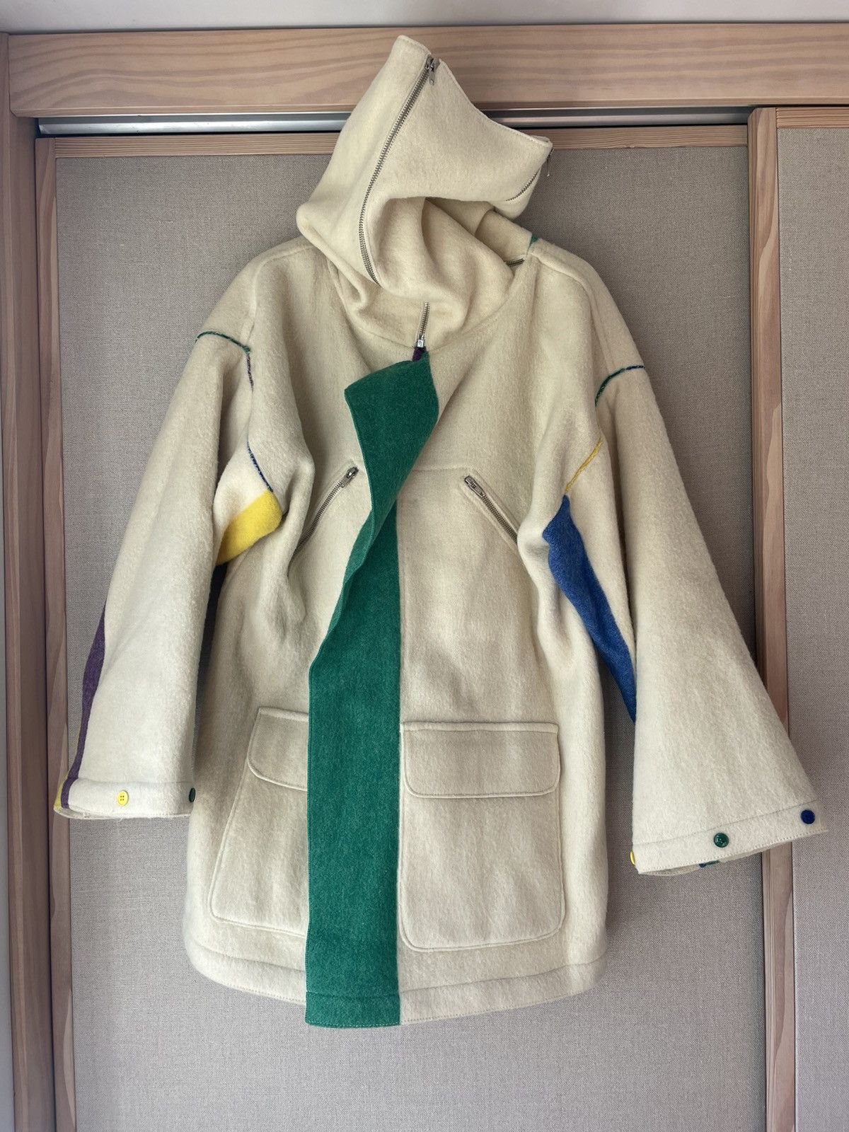 Jean Charles De Castelbajac Unique vintage Castlebajac camel coat Size US S / EU 44-46 / 1 - 1 Thumbnail