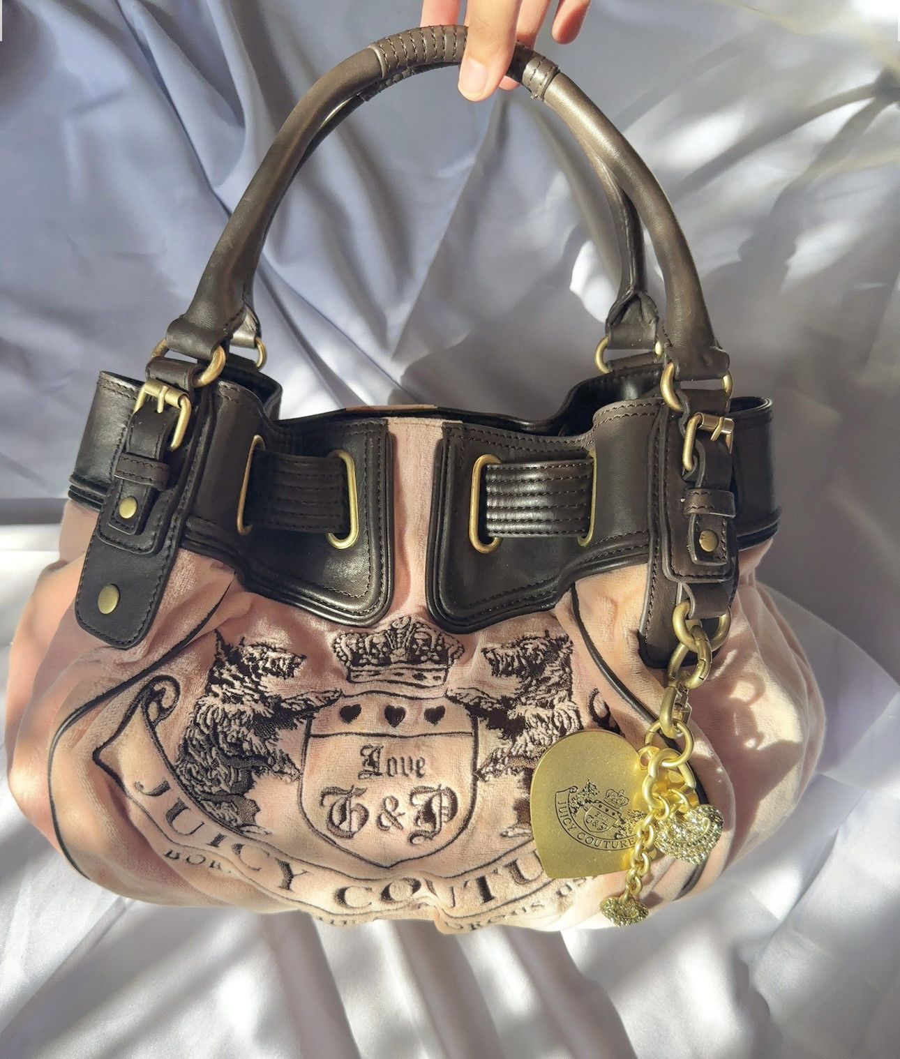 Juicy Couture Juicy Couture Fluffy Vintage Scottie Dog Pink Bag Size ONE SIZE - 2 Thumbnail