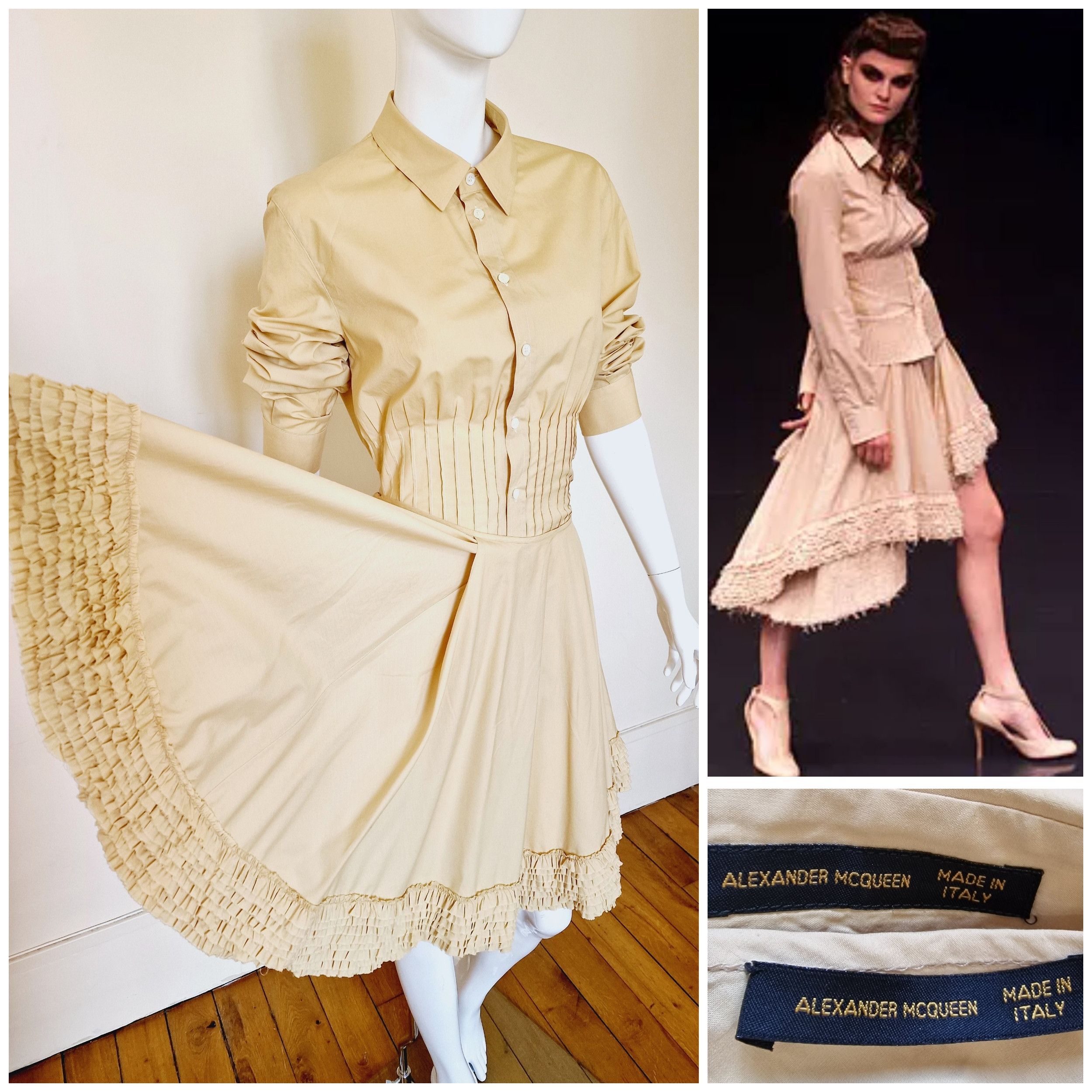 Alexander McQueen Dance of the Twisted Bull Runway Dress