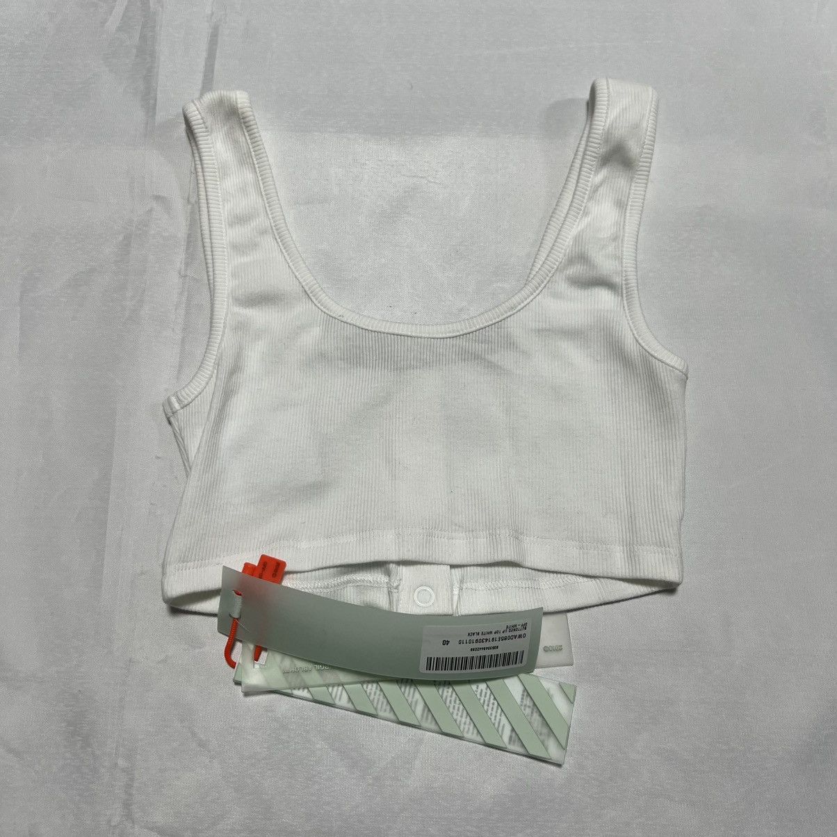 Off-White OFF-WHITE BUTTONED UP TOP Size S / US 4 / IT 40 - 3 Thumbnail