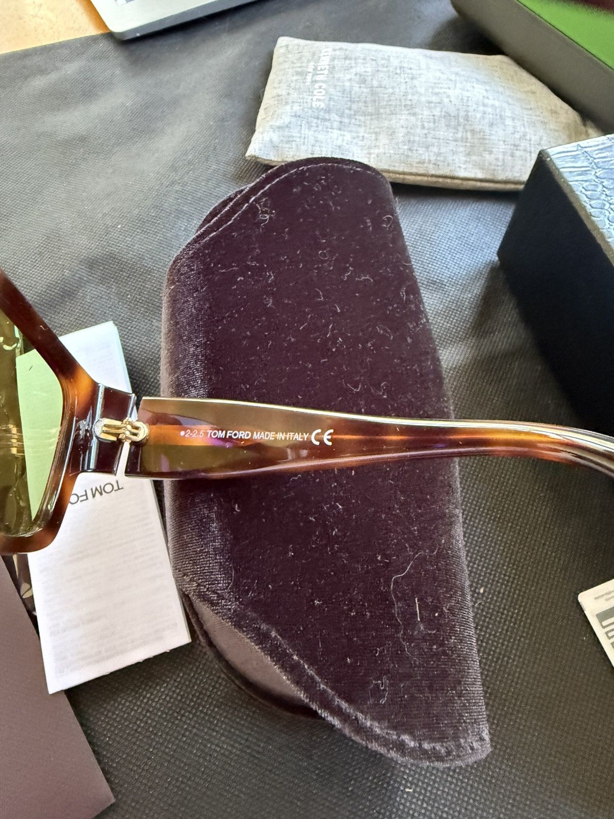 Tom Ford Tom Ford Tortoise Sunglasses Size ONE SIZE - 3 Thumbnail