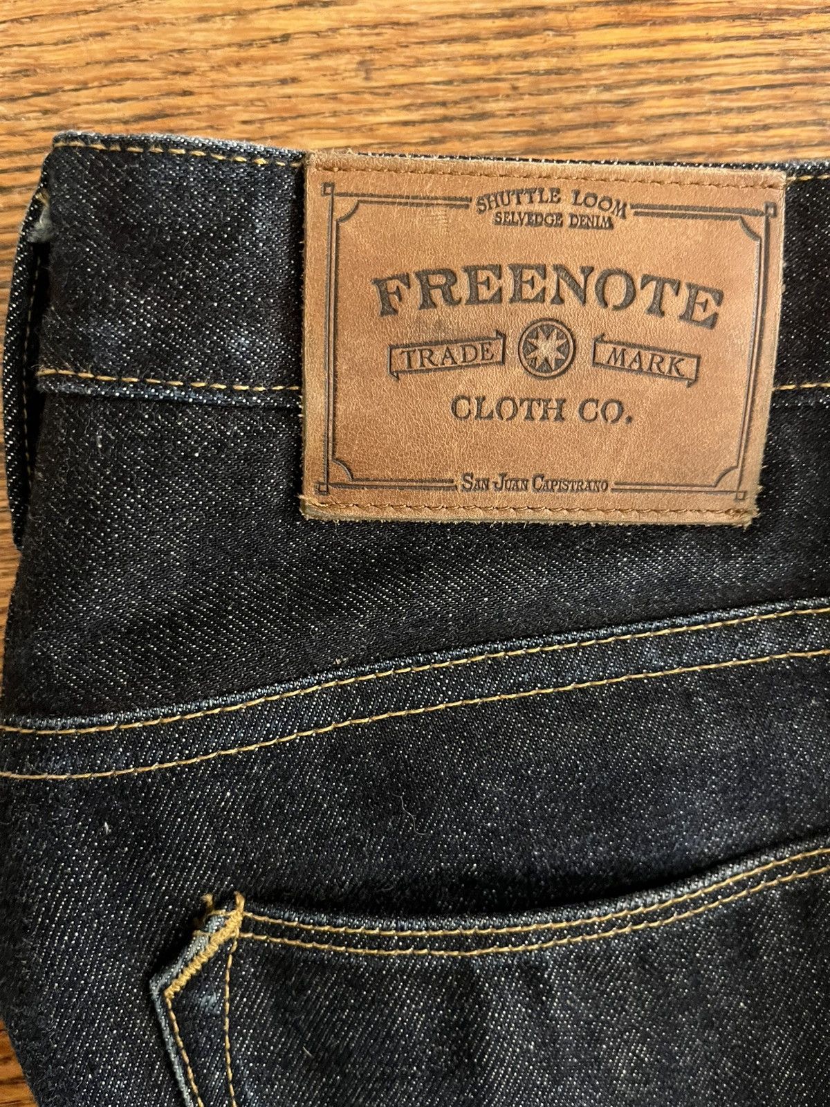Freenote Cloth Trabuco Classic Straight 14.50 Ounce Kaihara Denim Size US 30 / EU 46 - 5 Thumbnail