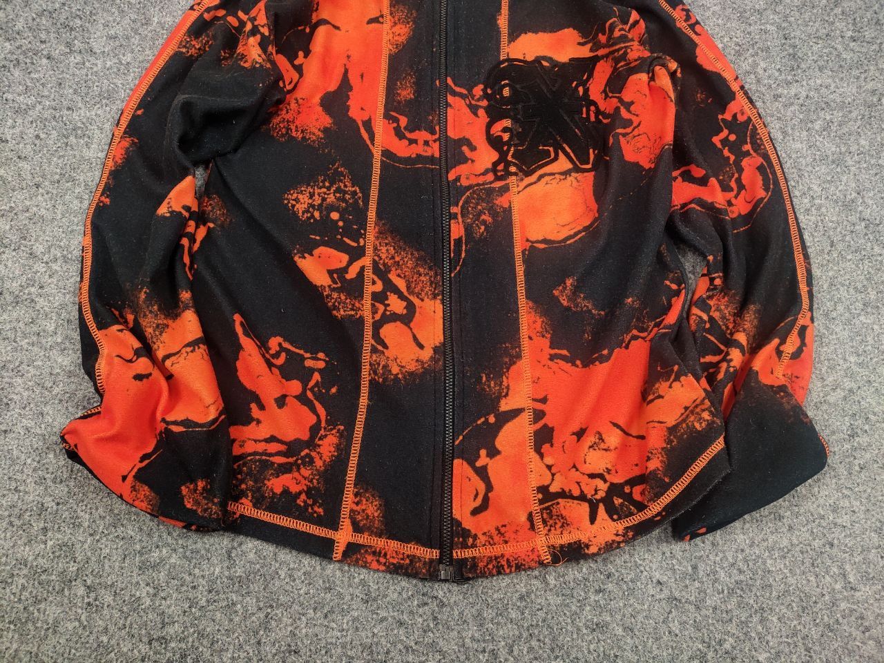 JET SET Vintage Jet Set Japanese Art Zip Fleece Hoodie Y2K Style Size US S / EU 44-46 / 1 - 5 Thumbnail