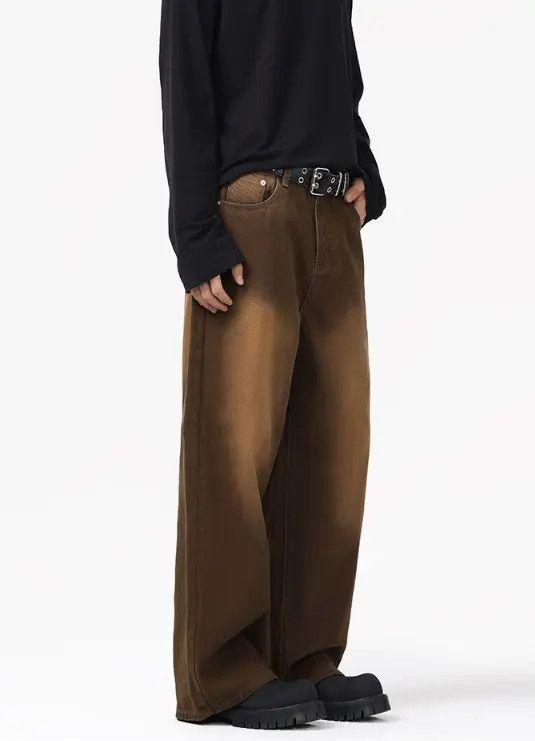 VIBE Street American retro straight distressed casual jeans y2k Size US 32 / EU 48 - 3 Thumbnail