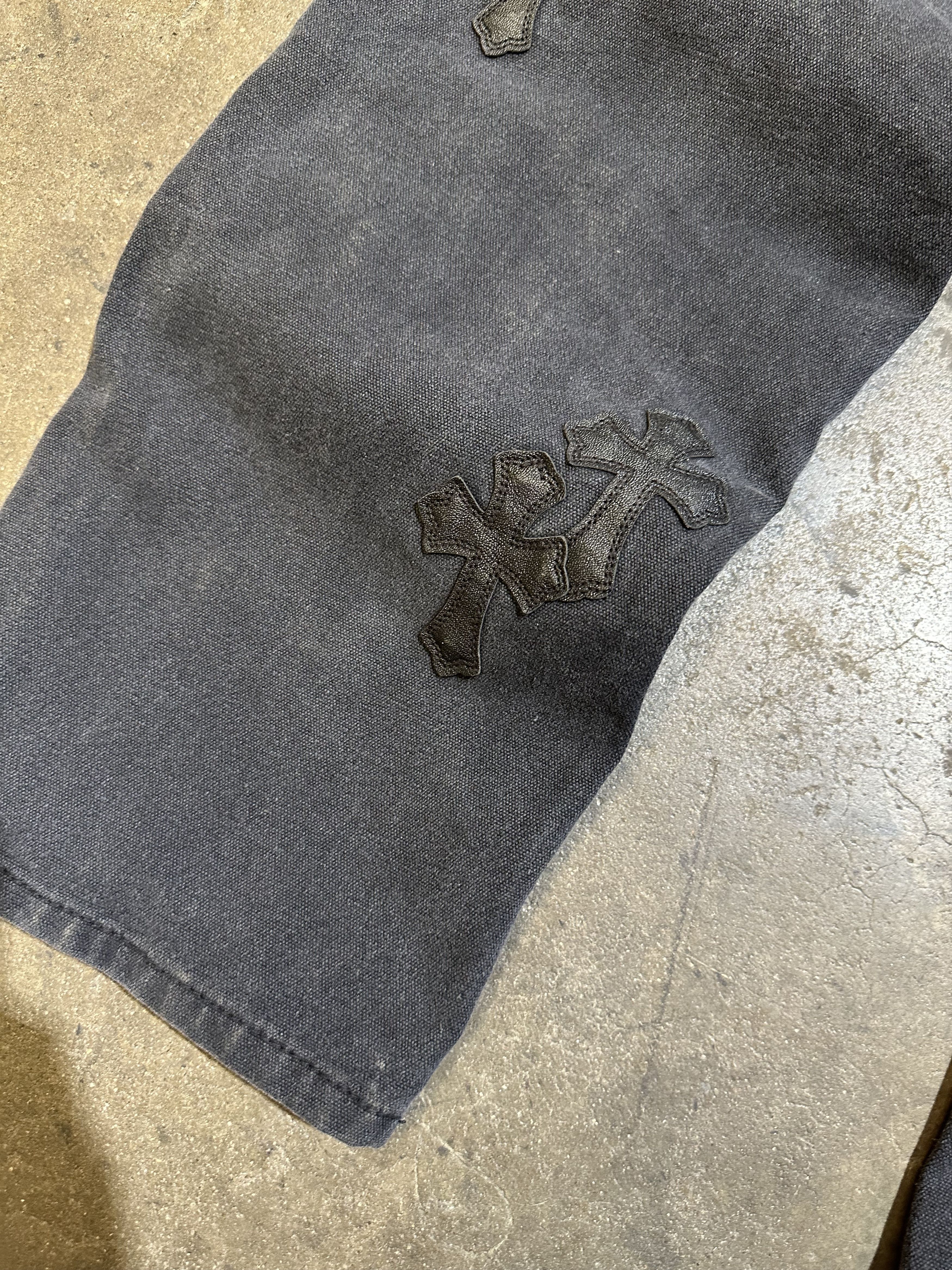 Other Carhartt style Black Double knee Jeans Custom Size US 28 / EU 44 - 9 Thumbnail