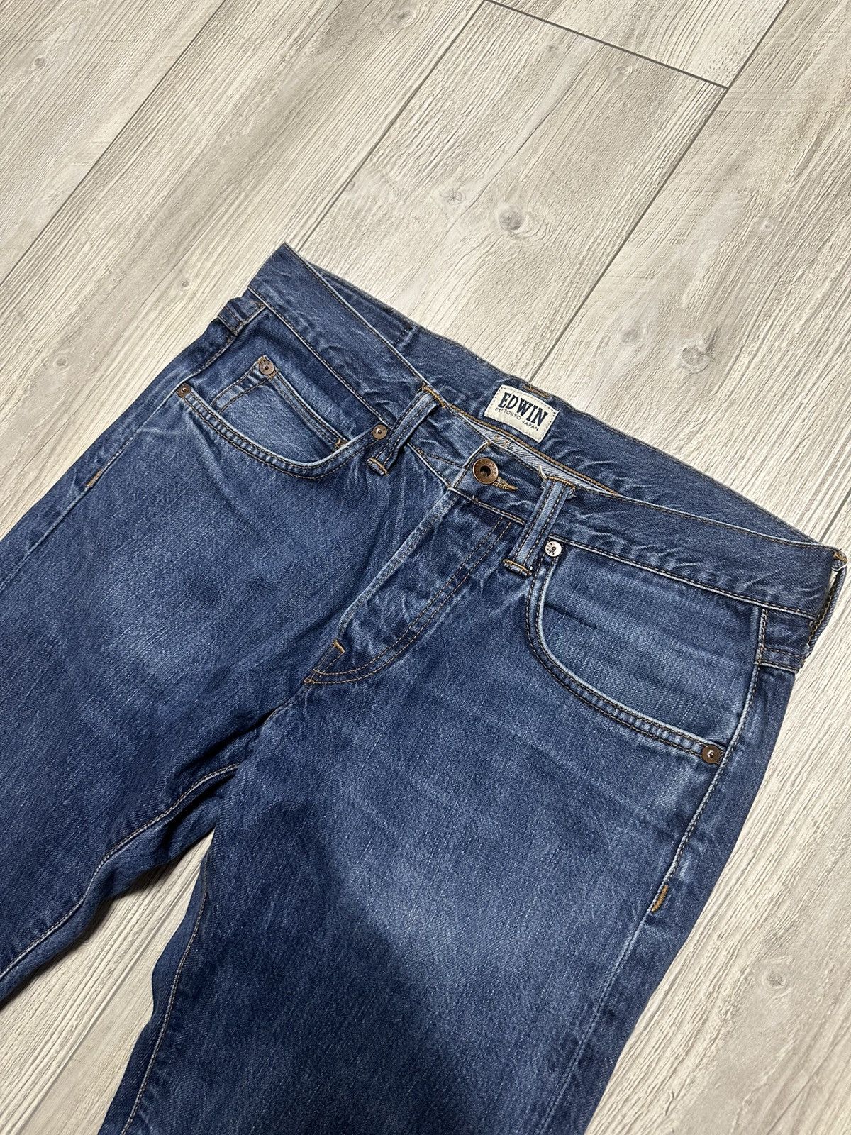 Edwin Edwin ED-55 Relaxed Fit vintage Denim jeans Size US 32 / EU 48 - 10 Thumbnail