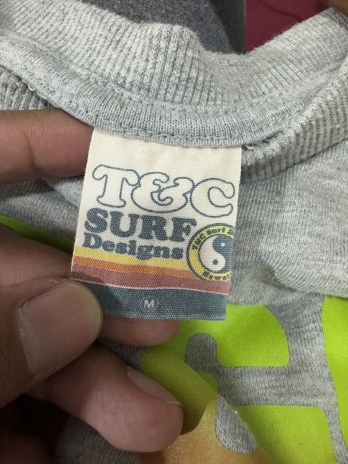 Japanese Brand × Vintage Vintage T&C Surf Hawaii Crew Neck Sweatshirt Size US M / EU 48-50 / 2 - 6 Thumbnail