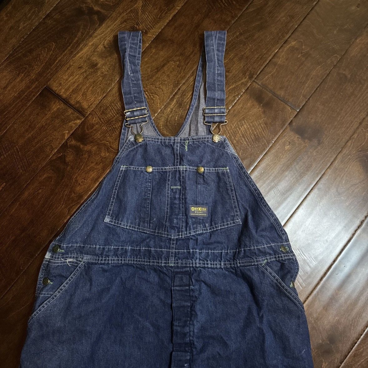 Oshkosh OshKosh B'gosh Union USA Sanforized Vestbak Denim Overalls Size US 44 / EU 60 - 1 Thumbnail
