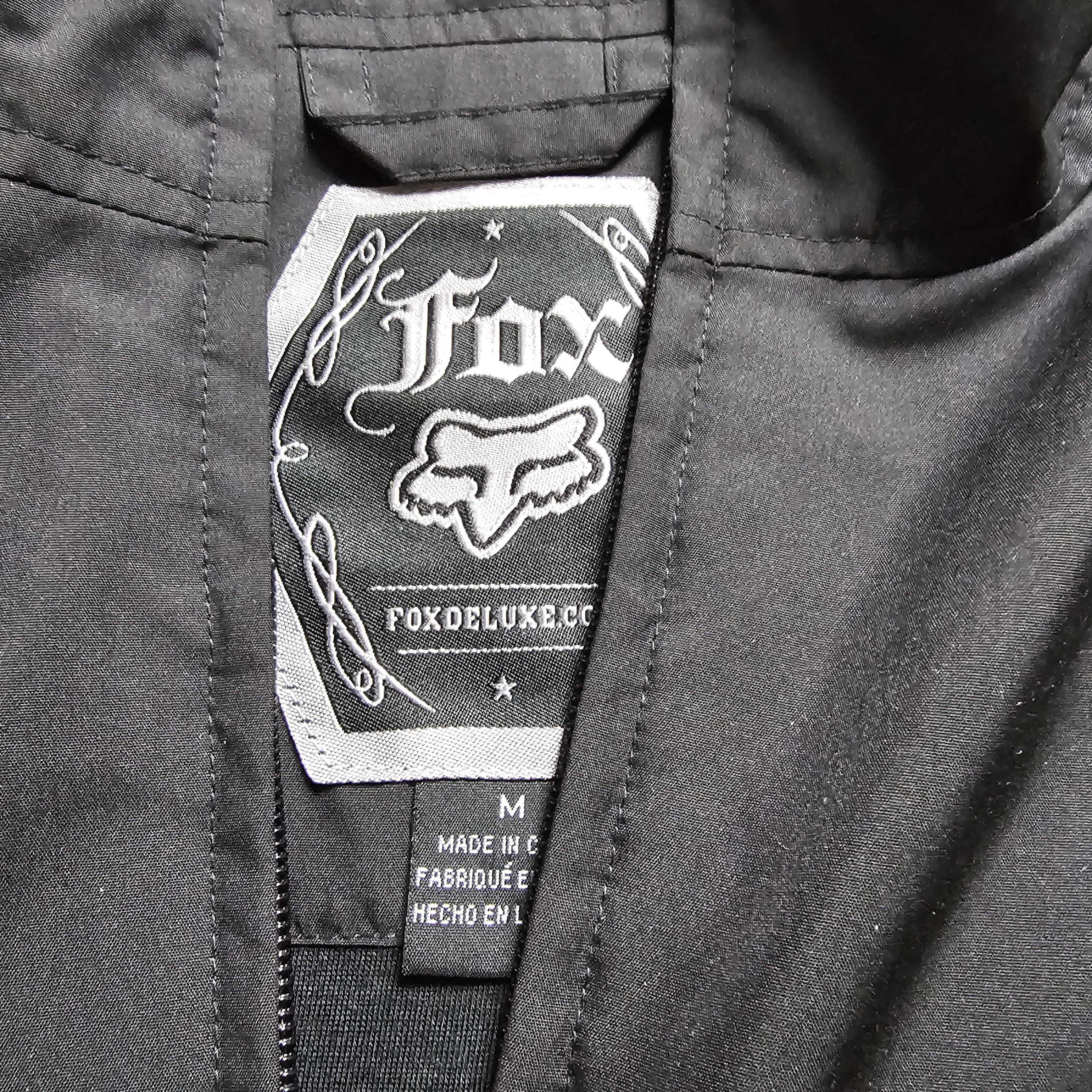 Fox Racing Rare Fox Racing Deluxe Bomber Style Jacket Size M Size US M / EU 48-50 / 2 - 5 Thumbnail