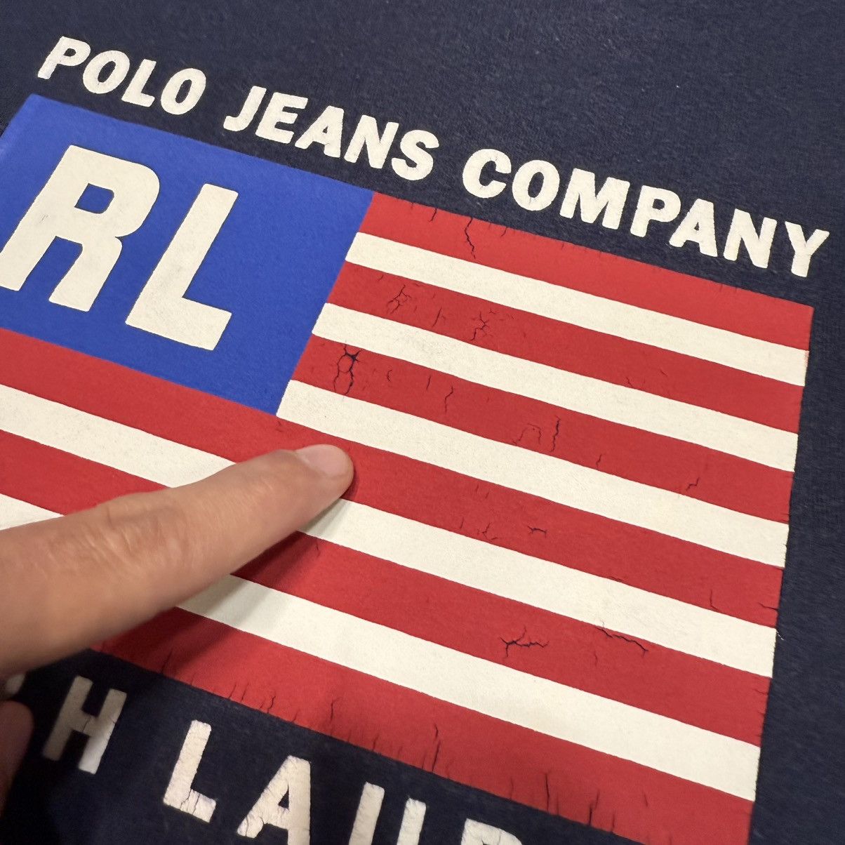 Polo Ralph Lauren Vintage Polo Ralph Lauren American Flag Shirt Size US S / EU 44-46 / 1 - 7 Thumbnail