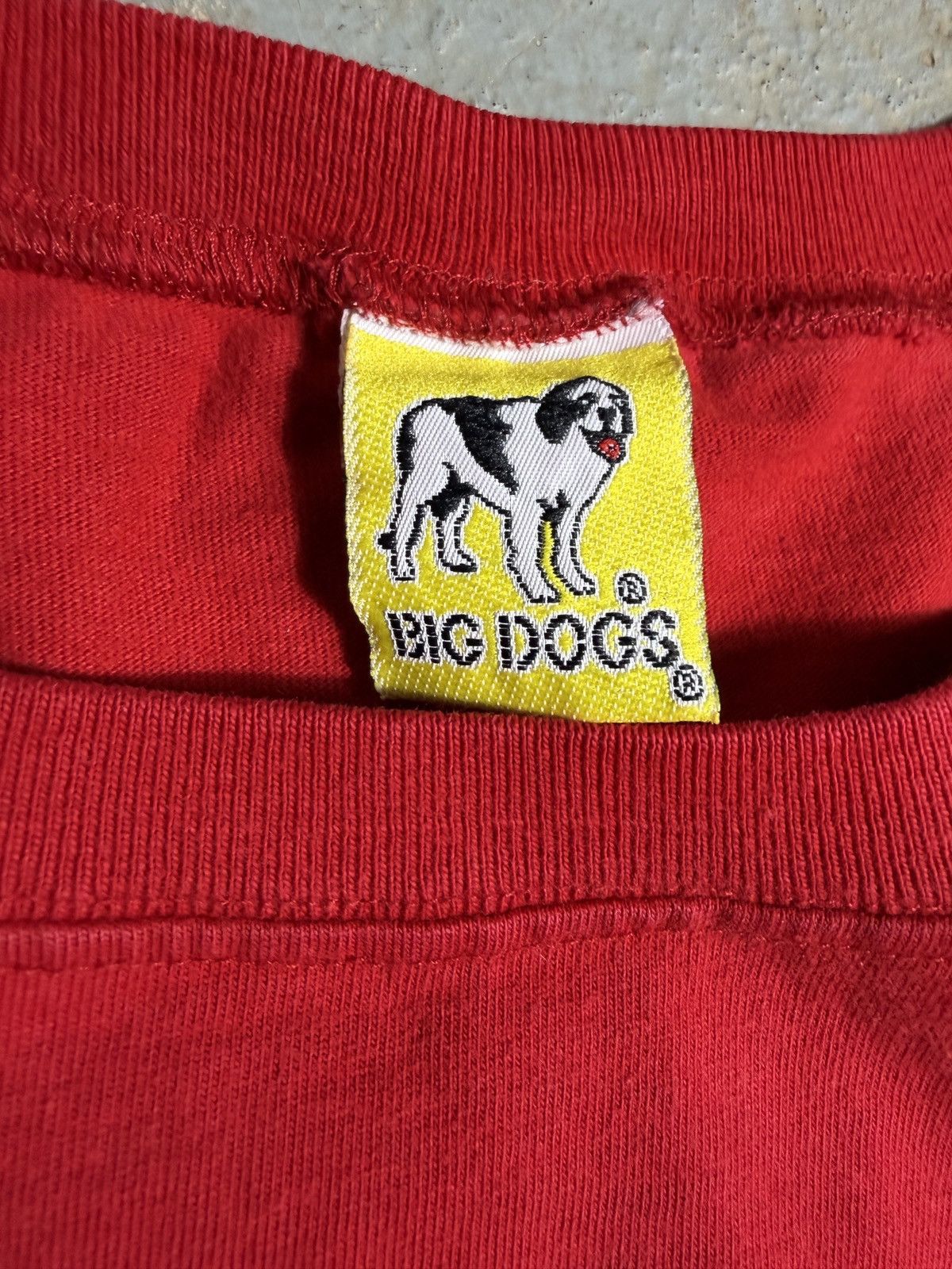 Big Dogs Vintage Big Dogs Spellout Tee Size US M / EU 48-50 / 2 - 3 Thumbnail