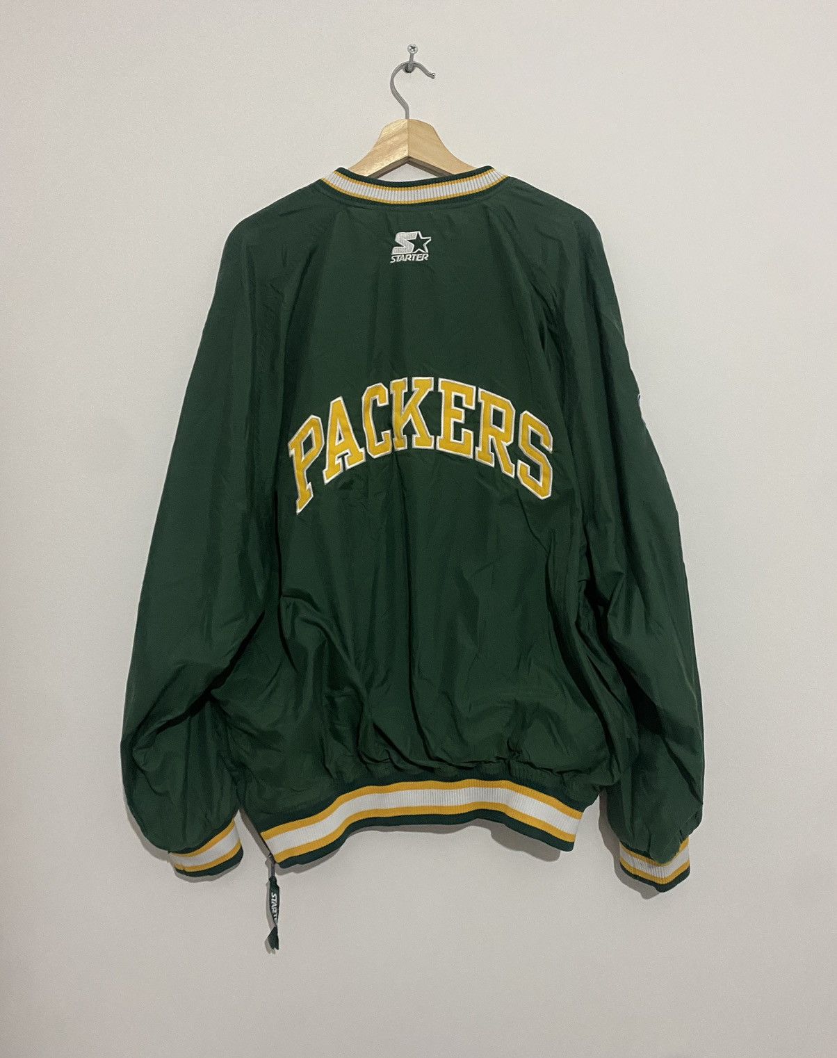 NFL Green Bay Packers Windbreaker Pullover Size US XL / EU 56 / 4 - 1 Thumbnail