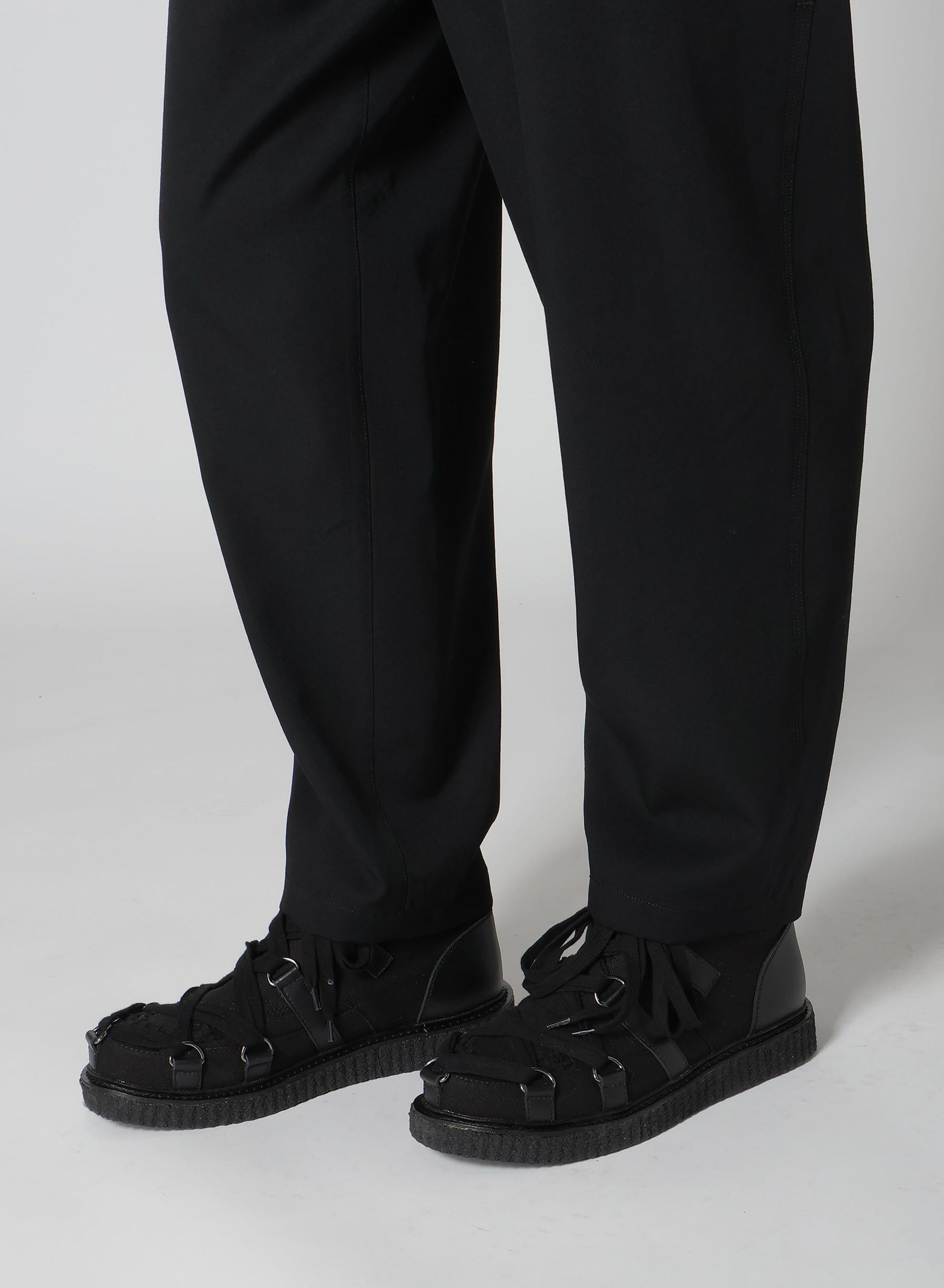 Yohji Yamamoto Yohji Yamamoto Pour Homme Wool SIDE 3ST TUCK PANTS TrouserS Size US 30 / EU 46 - 18 Thumbnail