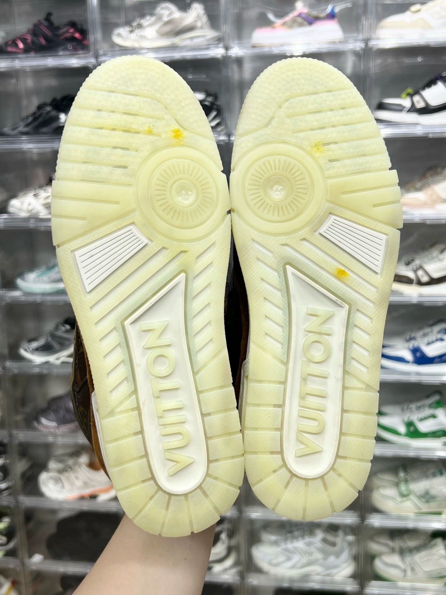 Louis Vuitton lv trainer sneakers in brown monogram Size US 7.5 / EU 40-41 - 8 Thumbnail