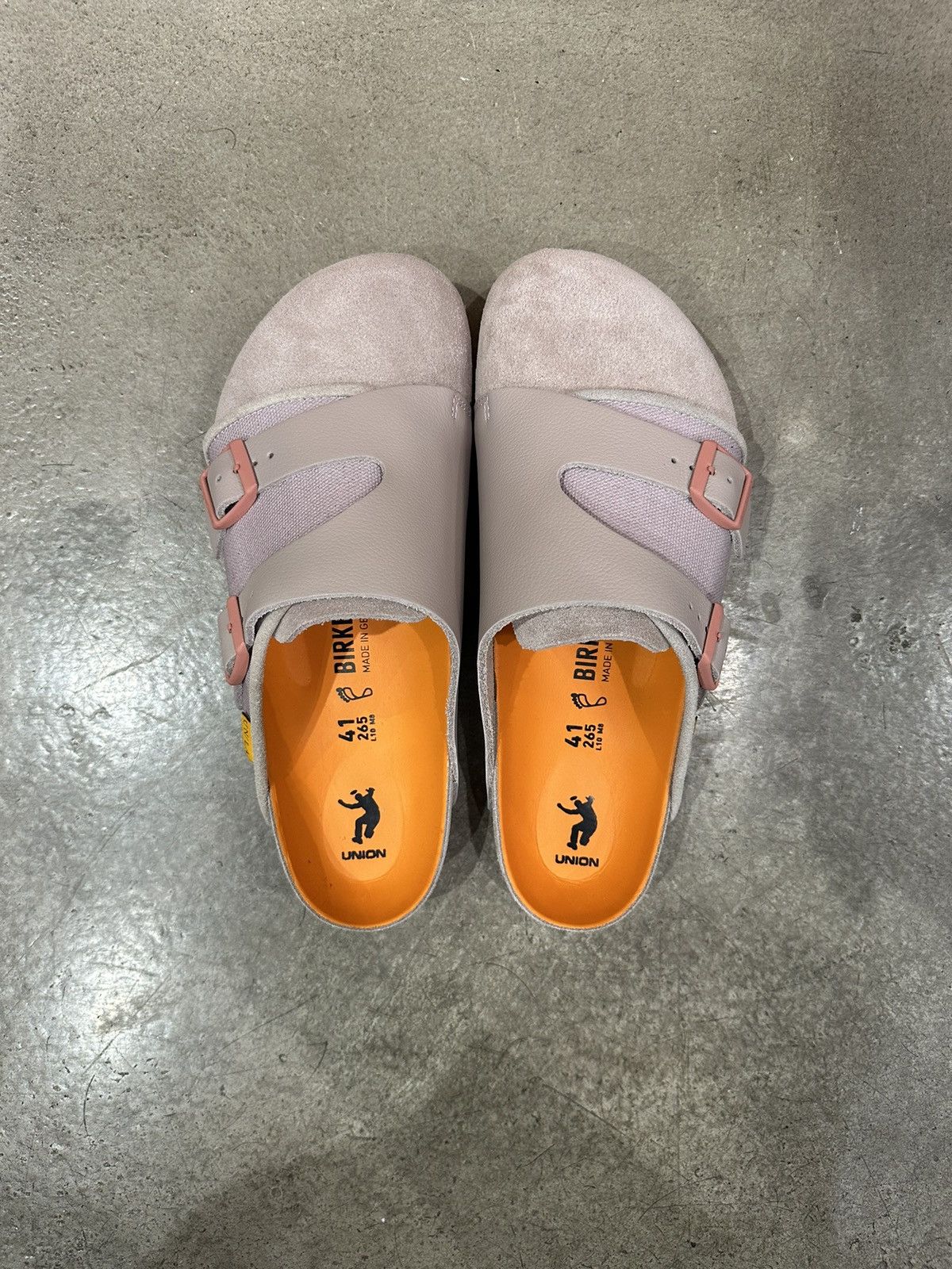 Birkenstock × Union LA Union LA Bimshire Shadow Grey Size US 7 / EU 40 - 4 Thumbnail