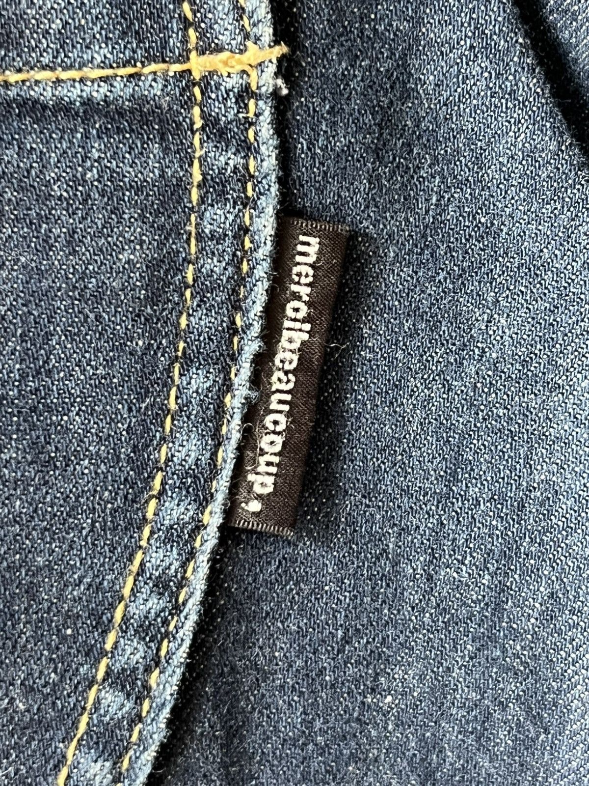 mercibeaucoup Mercibeaucoup by Issey Miyake drop crotch denim Jeans Size US 30 / EU 46 - 15 Thumbnail