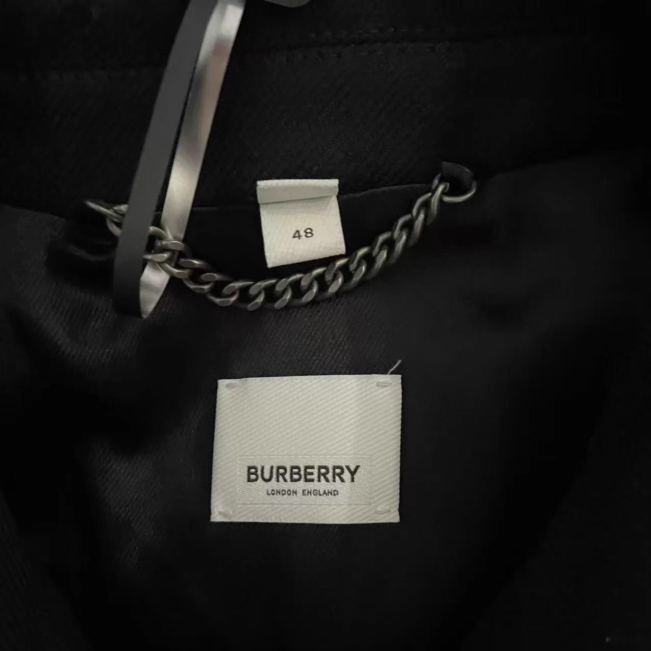 Burberry Burberry Wool & Silk Overcoat 48 (New) Size US M / EU 48-50 / 2 - 3 Thumbnail