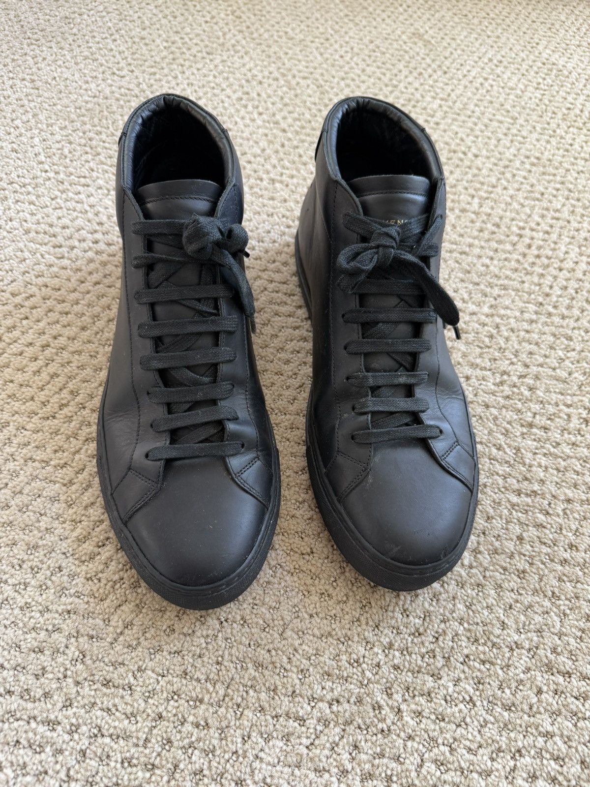 Givenchy ***RARE GIVENCHY LEATHER HIGHTOP SNEAKERS Size US 10 / EU 43 - 2 Thumbnail