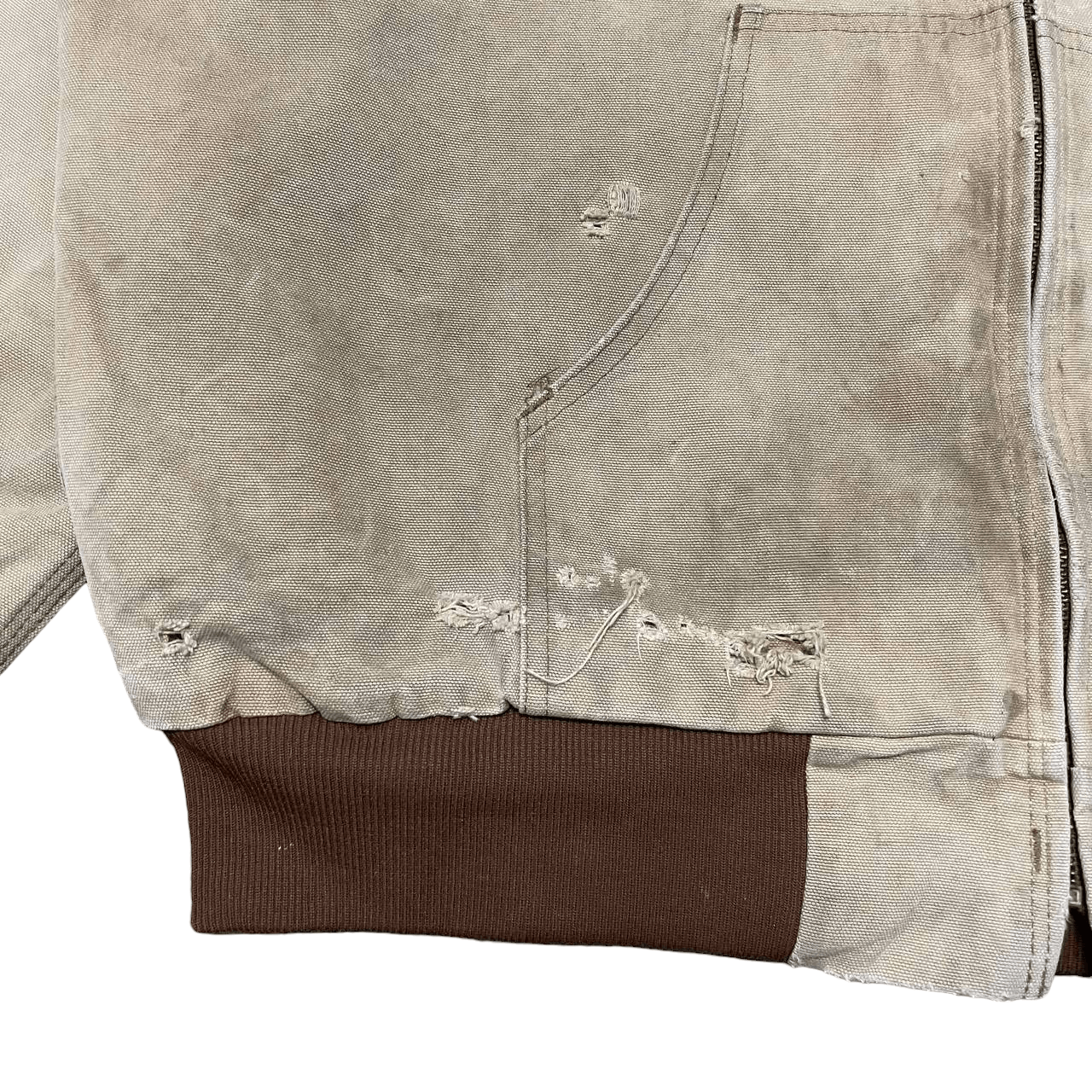 Carhartt Vintage Carhartt Active Jacket Canvas Distressed Size US XL / EU 56 / 4 - 5 Thumbnail