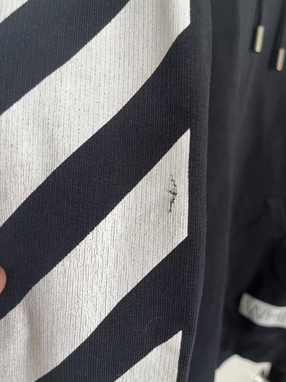 Off-White Off-White SS 16 Blue collar hoodie Size US S / EU 44-46 / 1 - 4 Thumbnail