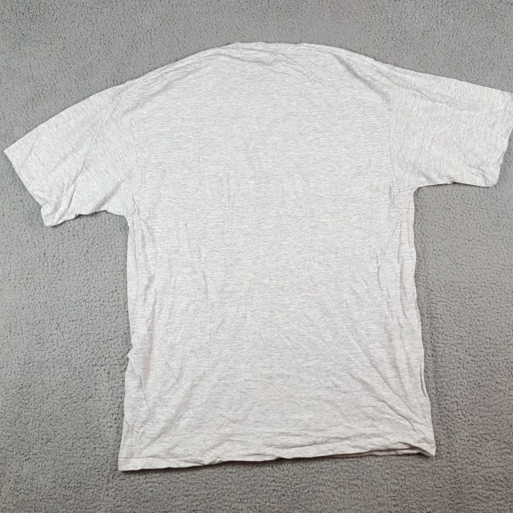Vintage VINTAGE 90s Band T-Shirt Men XL Cotton Gray Short Sleeve Crew Neck Retro Music Tour Y2K Size US XL / EU 56 / 4 - 4 Thumbnail
