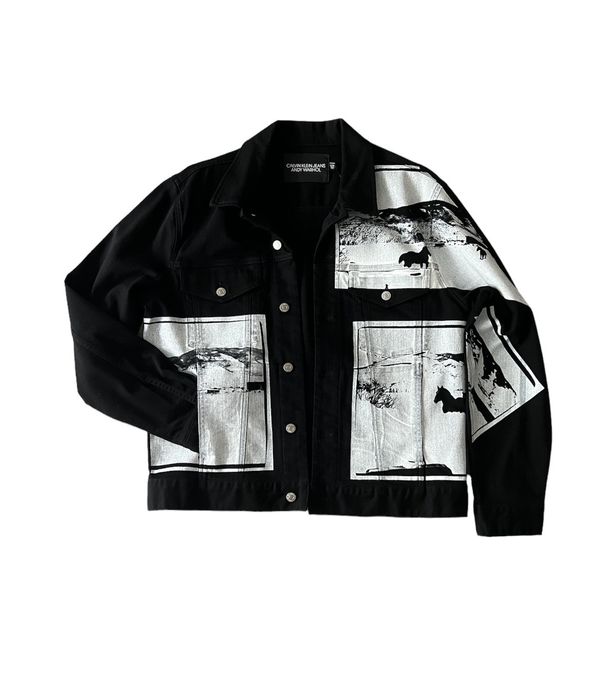 Calvin Klein X Andy Warhol Rodeo Denim Trucker Jacket