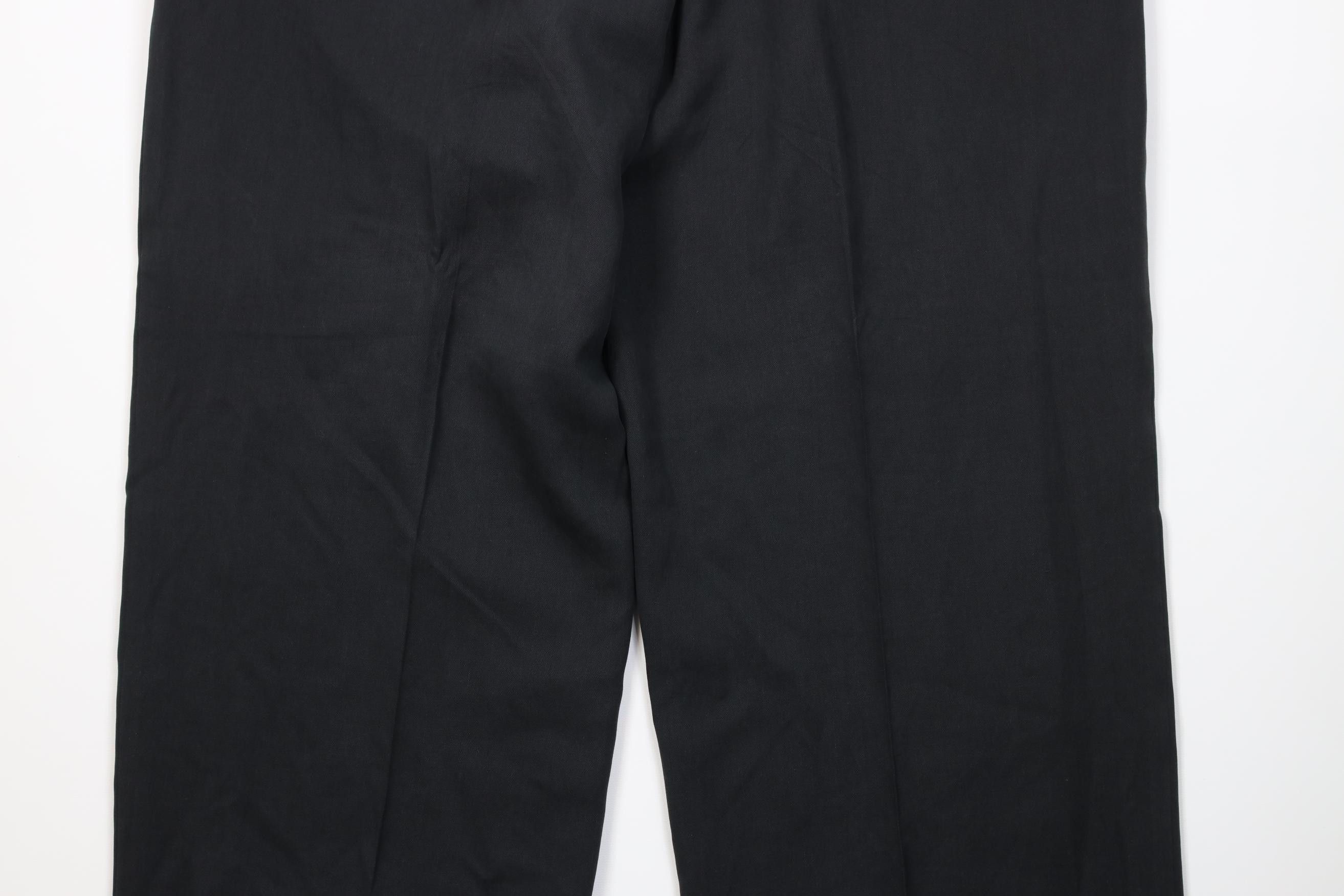 Nautica Vintage 90s Nautica Rigger Linen Wide Leg Chino Pants Black Size US 40 / EU 56 - 11 Thumbnail