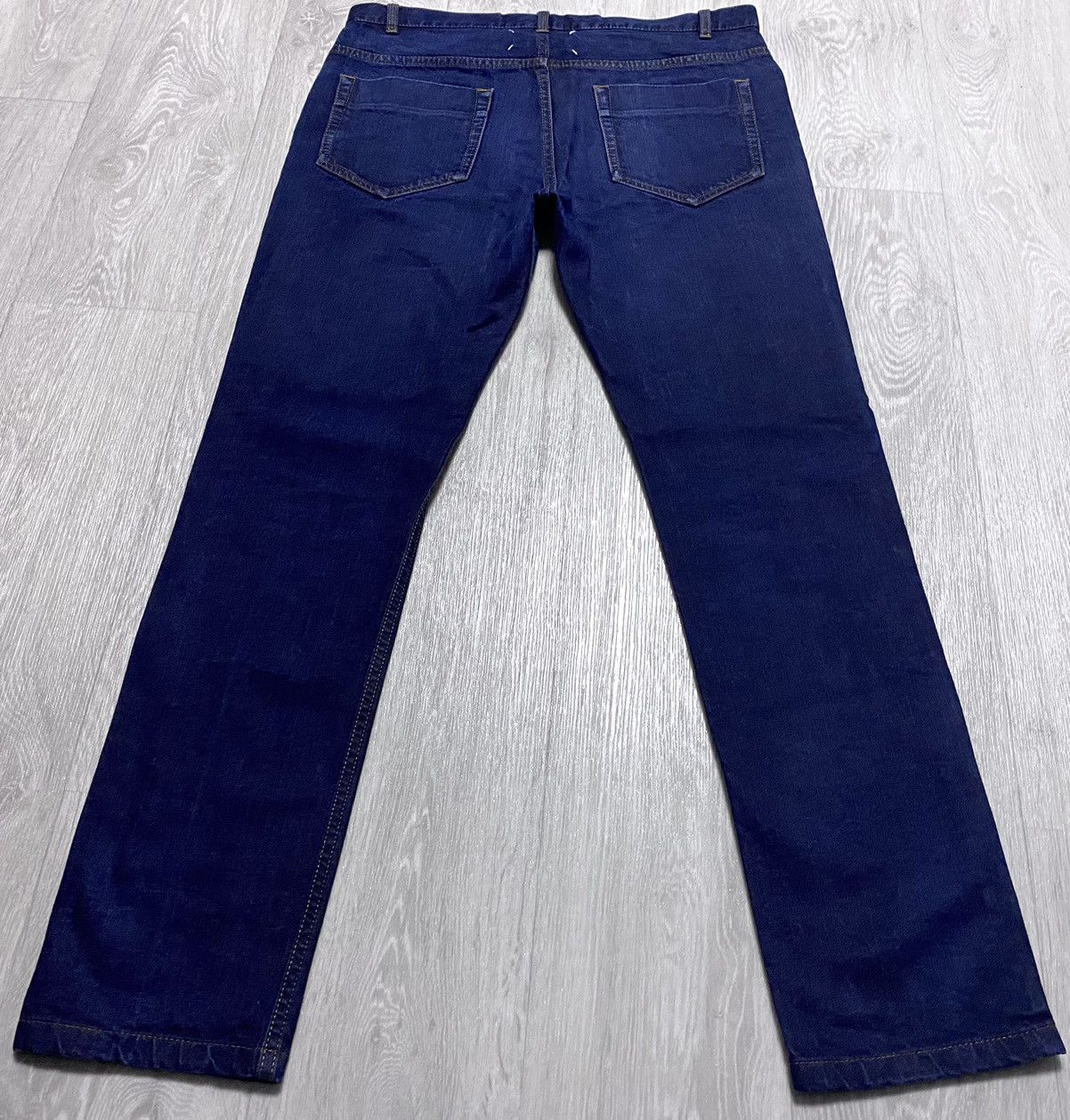 Maison Margiela Maison Martin Margiela ‘14 Main 10 Line Navy Slim Jean Denim Size US 34 / EU 50 - 3 Thumbnail