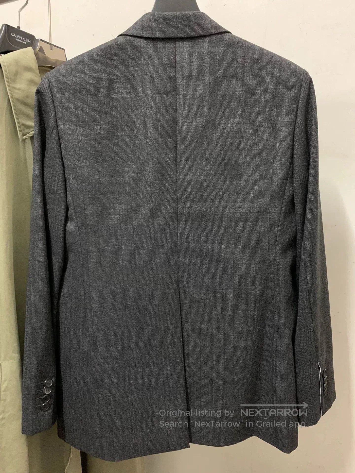 Calvin Klein 205W39NYC Calvin Klein Wool Prince of Wales Suit. Size US S / EU 44-46 / 1 - 3 Thumbnail