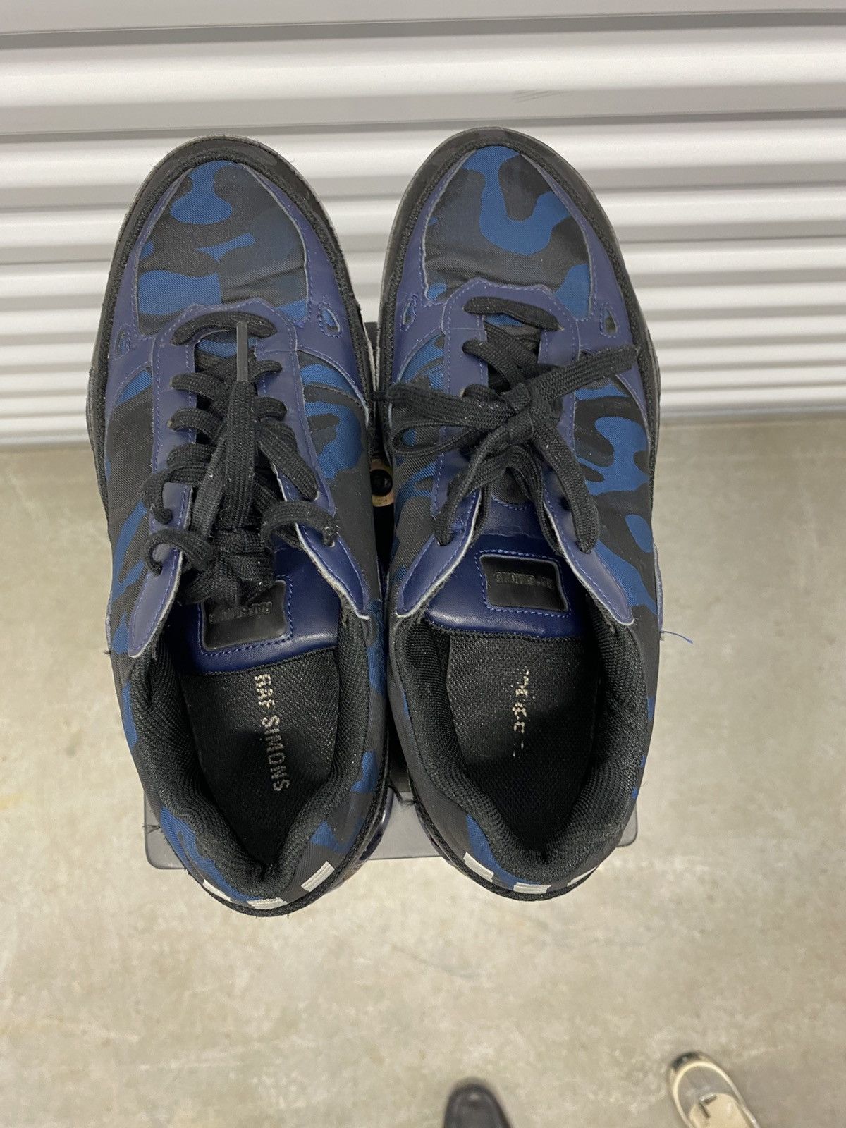 Adidas × Raf Simons 2014 ADIDAS RAF SIMONS BOUNCE BR BLUE CAMO - sz 9.5 Size US 9.5 / EU 42-43 - 6 Thumbnail