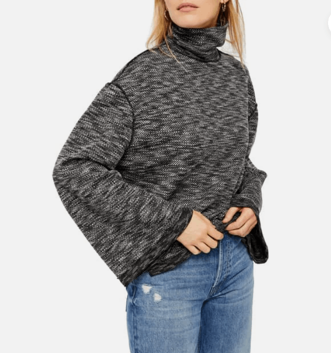 Free People Free People Sunny Days Knit Sweater Variegated Yarns Size L / US 10 / IT 46 - 9 Thumbnail