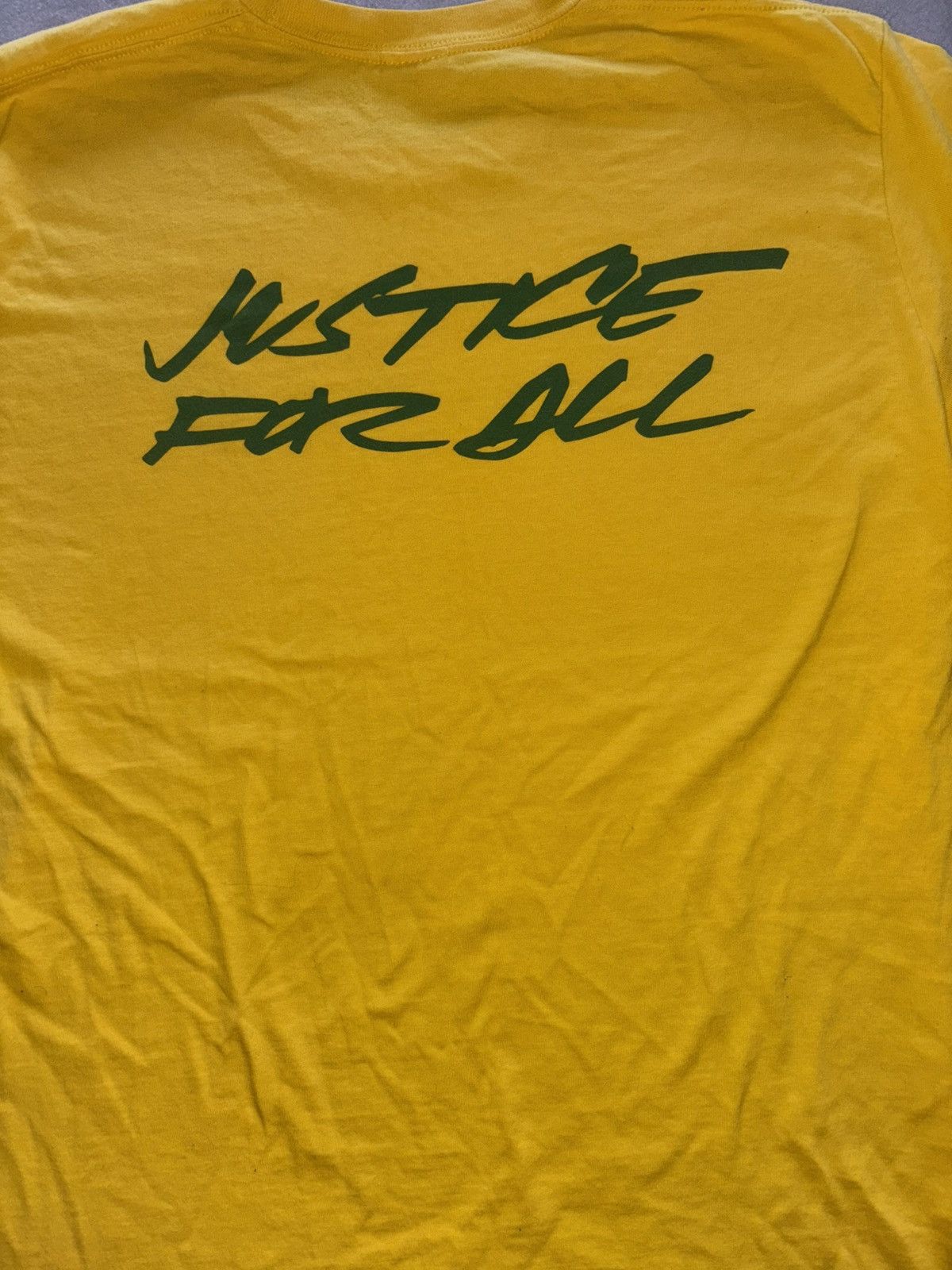 Supreme Supreme FW20 Futura Logo Tee Medium Yellow Size US M / EU 48-50 / 2 - 3 Thumbnail