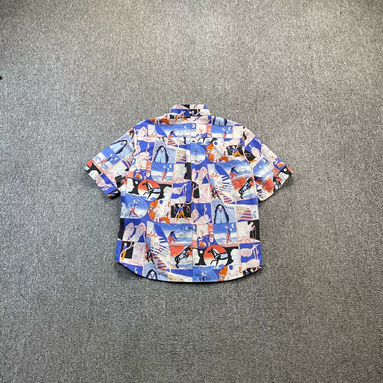Prada PRADA Character Short Sleeve Shirt Size US S / EU 44-46 / 1 - 2 Thumbnail