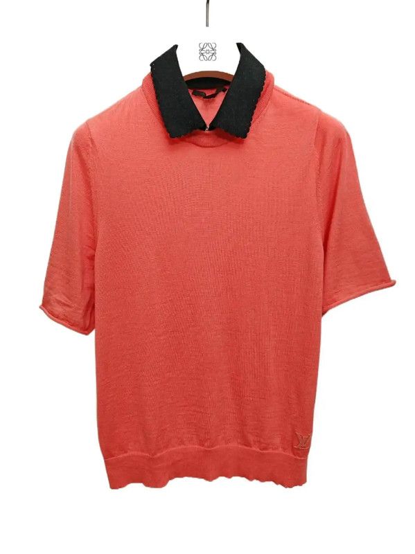 Louis Vuitton Louis Vuitton Colorblock Wool Knit Short Sleeve Top 0089 Size S / US 4 / IT 40 - 1 Thumbnail