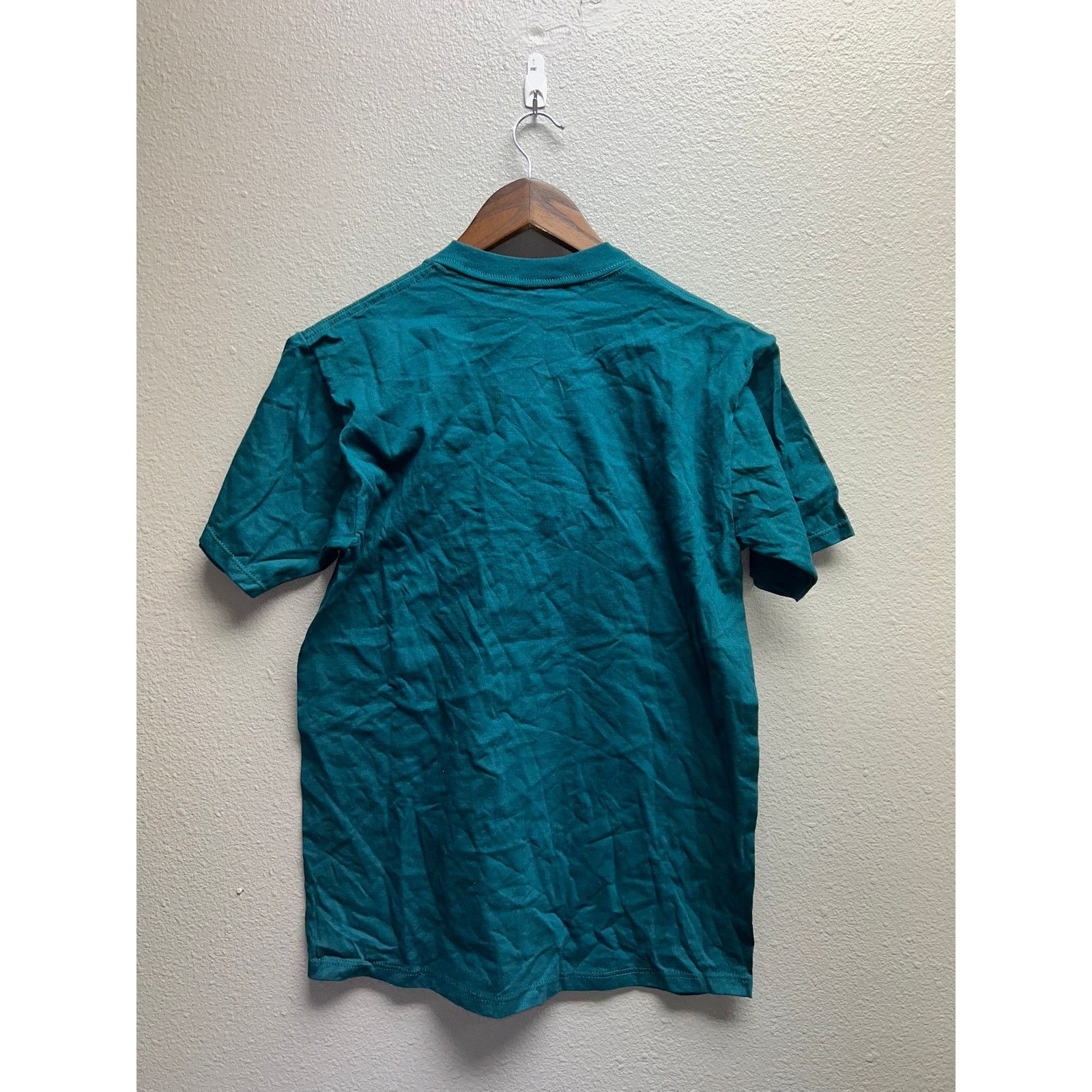 Jerzees 90s Vintage Jerzees Dark Green Blank Shirt Tee VTG 1990s M Size US M / EU 48-50 / 2 - 6 Thumbnail