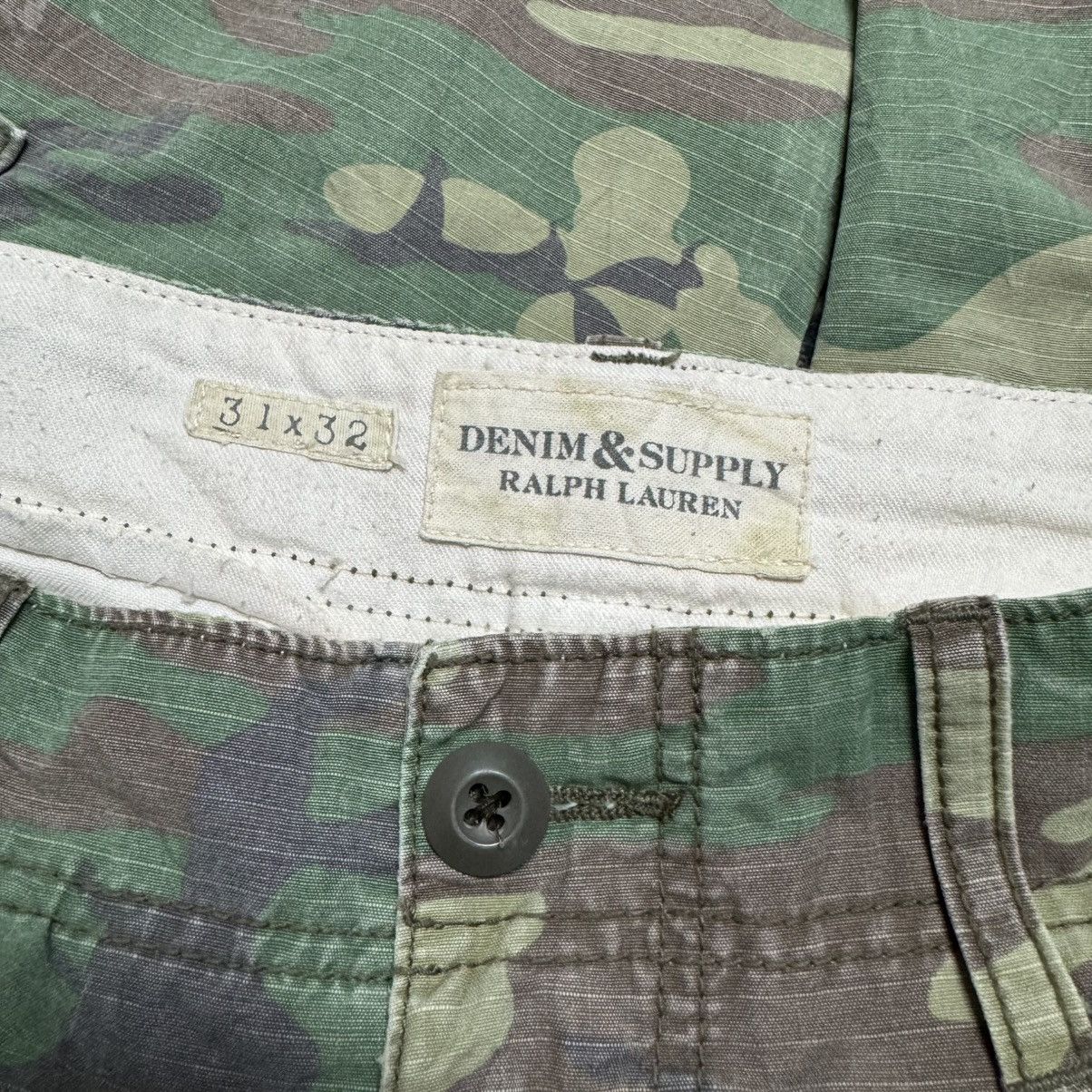 Denim & Supply Ralph Lauren Ralph Lauren Denim & Supply Cargo Camo Pants Painter Ripstop Size US 32 / EU 48 - 21 Thumbnail