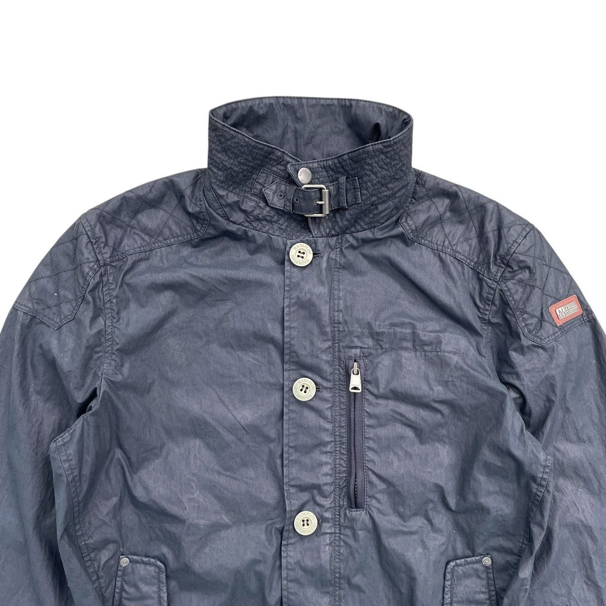 Napapijri × Vintage VINTAGE NAPAPIJRI GEOGRAPHIC COAT PARKAS JACKET Size US L / EU 52-54 / 3 - 3 Thumbnail