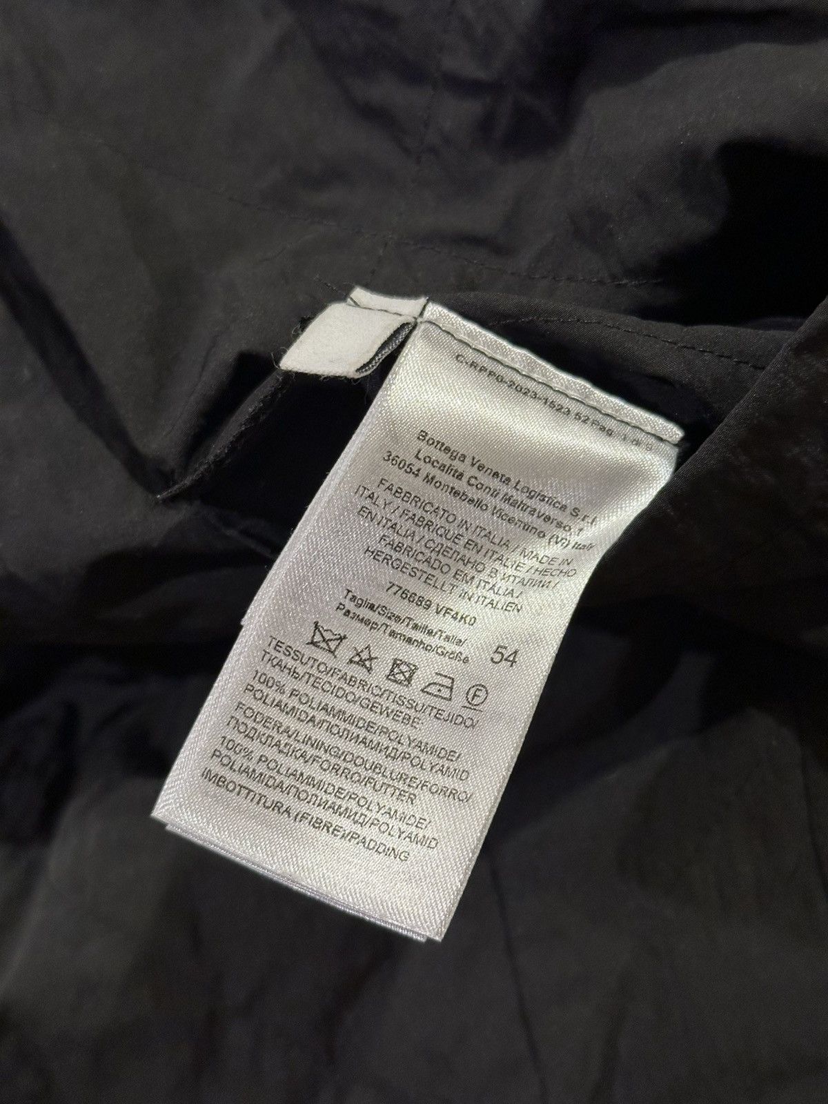 Bottega Veneta Bottega Veneta Tech Nylon Blouson Zip Padded Twill Jacket Size US XL / EU 56 / 4 - 19 Thumbnail