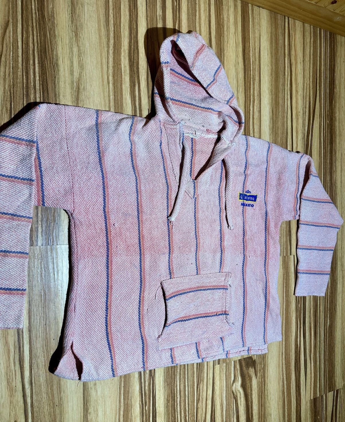 Other Vintage Beach Club Corona Beer Mexico Hippie Baha Hoodie Size US XL / EU 56 / 4 - 4 Thumbnail