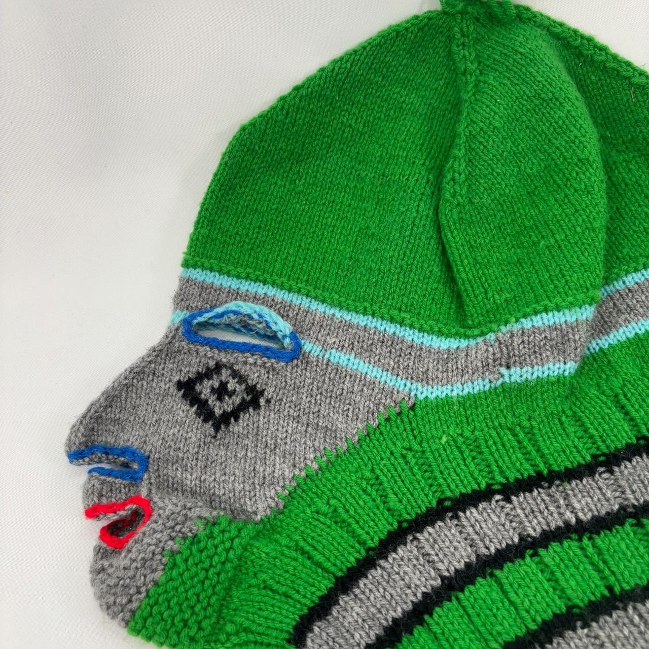 Walter Van Beirendonck Walter van Beirendonck Winter 2003/04 green terror mask Size ONE SIZE - 3 Thumbnail