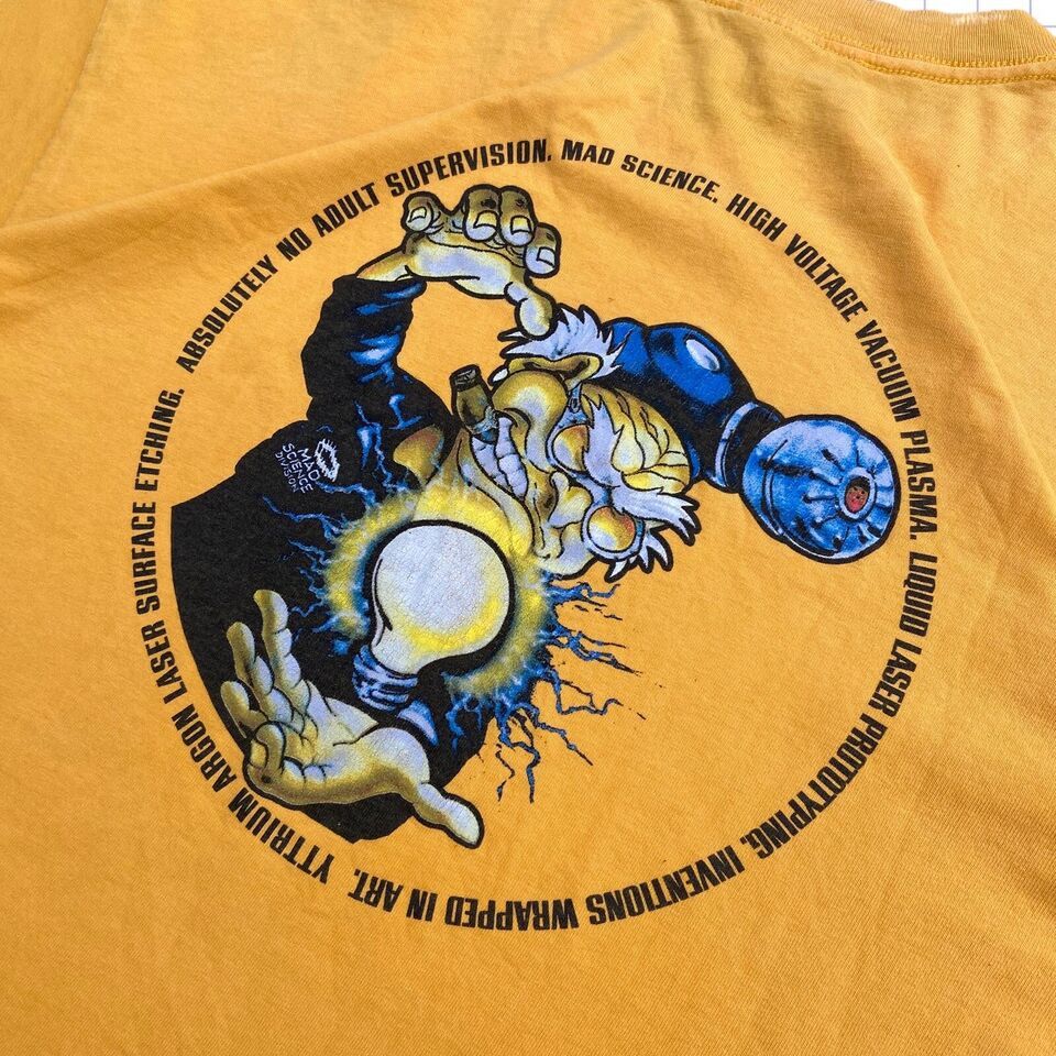 vintage USA製 OAKLEY MAD SCIENCE TEE Super Rare Vintage Oakley Mad Scientist Tshirt - L