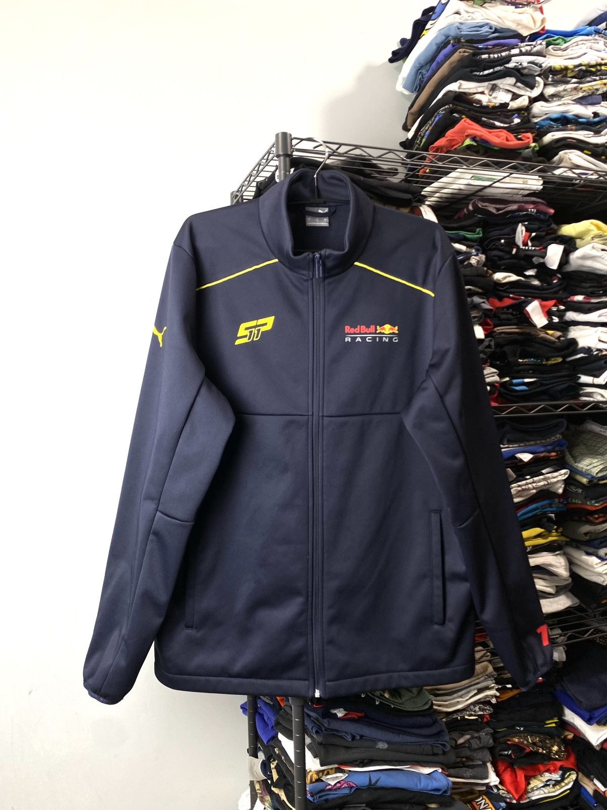 Puma × Red Bull Puma Red Bull Racing Softshell Jacket Monster F1 | Grailed