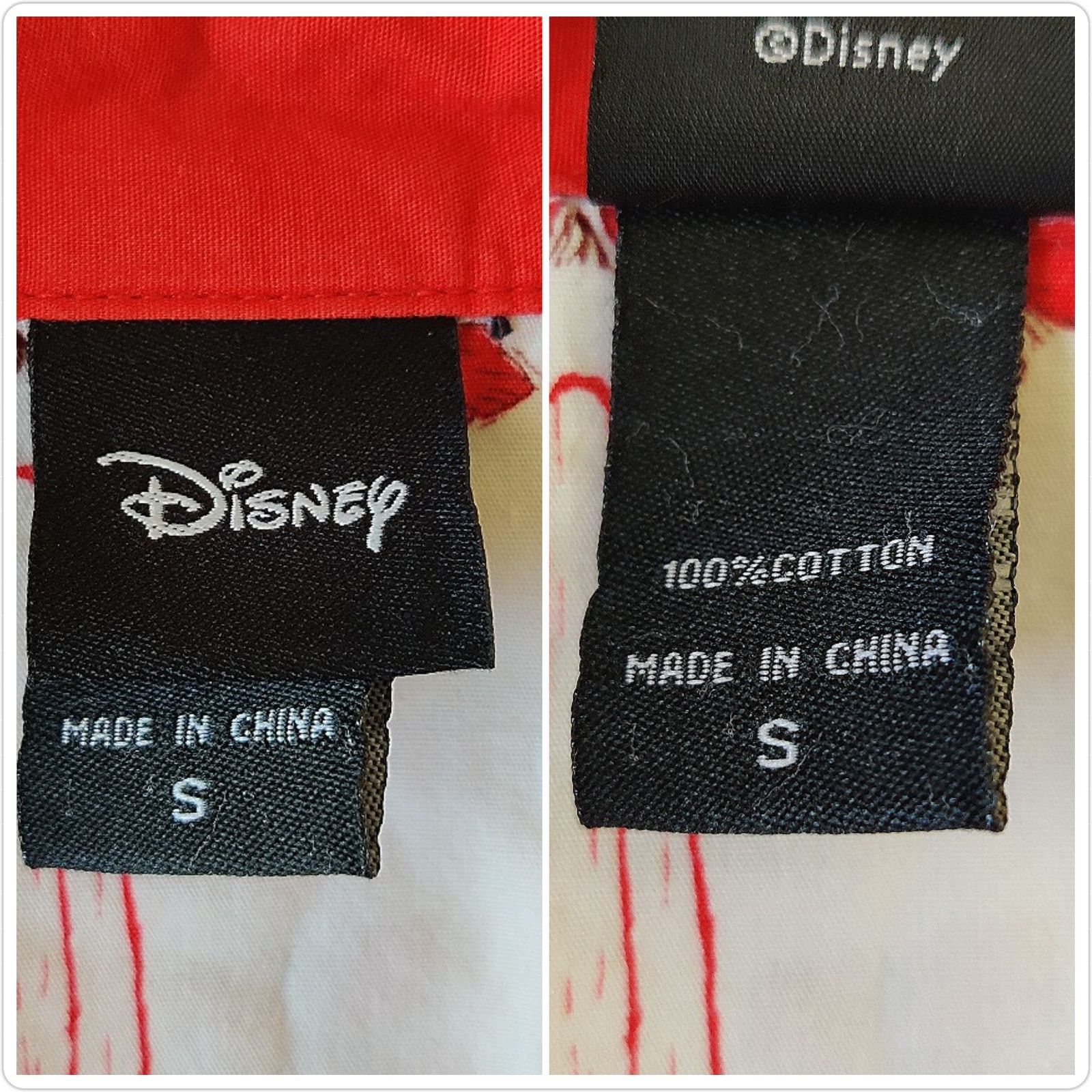 Disney Disney Lilo & Stitch Tiki Woven Button-Up Shirt sz S Size US S / EU 44-46 / 1 - 7 Thumbnail