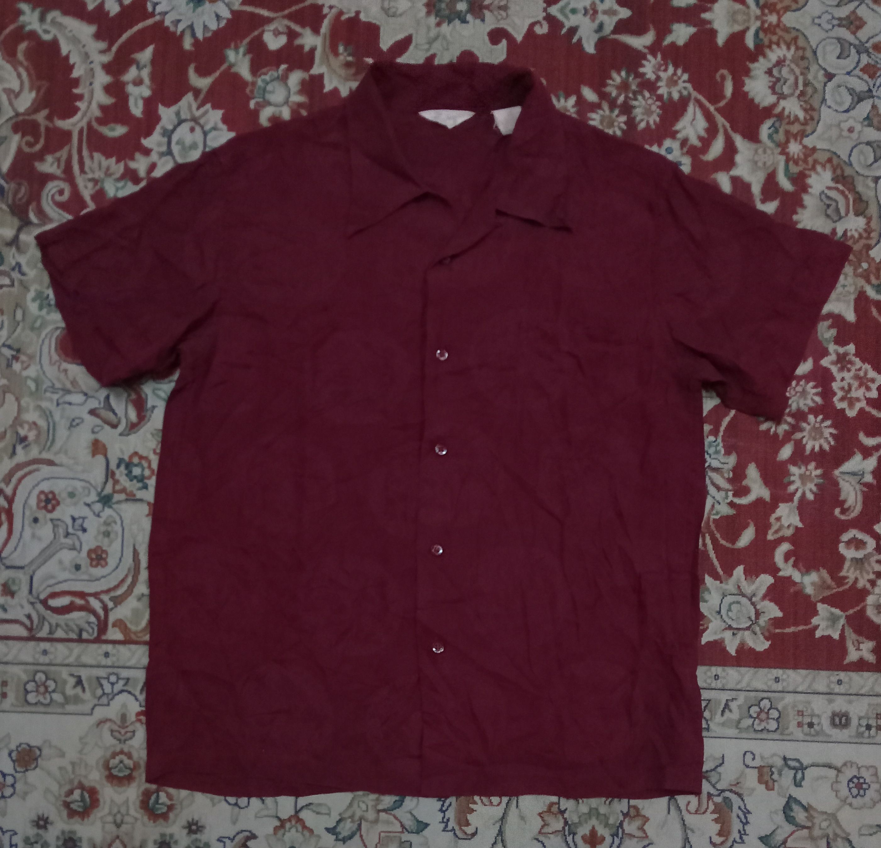 Big John × Vintage Vintage Big John Very Rare Silk Dragon Motive Shirt Size US M / EU 48-50 / 2 - 1 Thumbnail