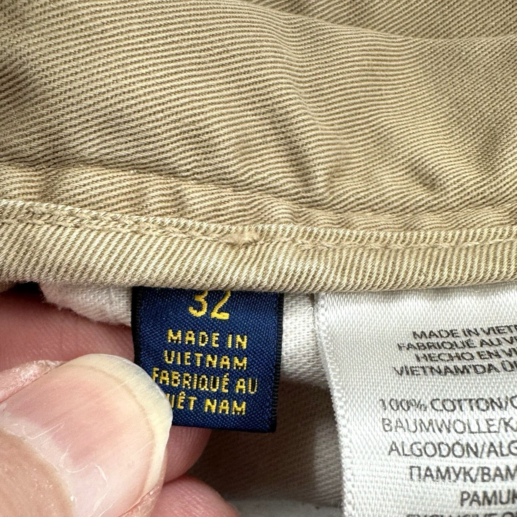 Polo Ralph Lauren Polo Ralph Lauren Chino Shorts Men 32 Brown Cotton Outdoors Golf Preppy Casual Flat Front 5-Pocket Regular Size US XS / EU 42 / 0 - 4 Thumbnail