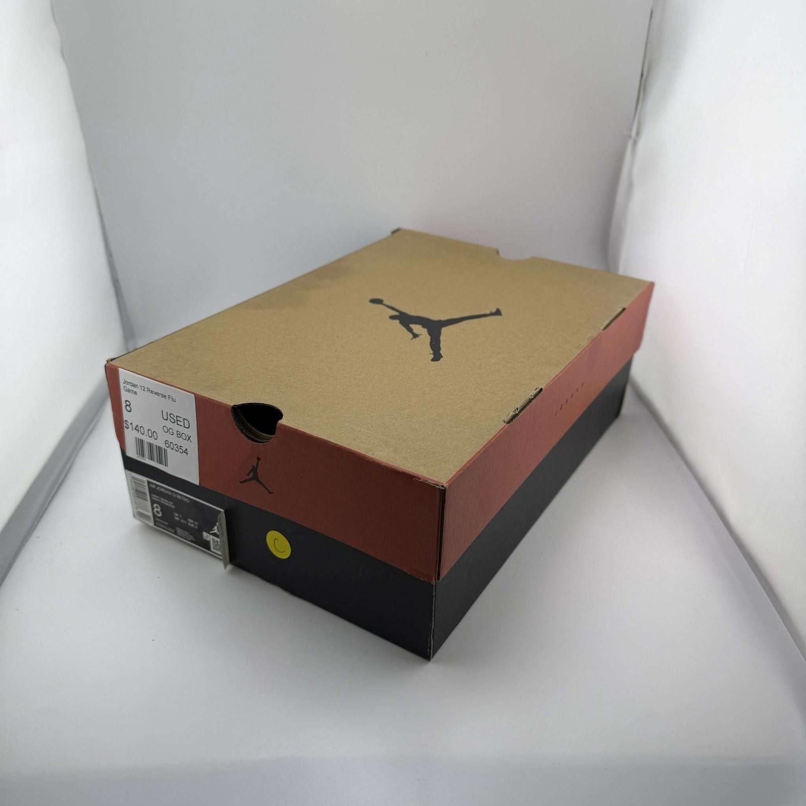 Jordan Brand Air Jordan 12 Reverse Flu Game Varsity Red/Black US 8 Used Size US 8 / EU 41 - 7 Thumbnail