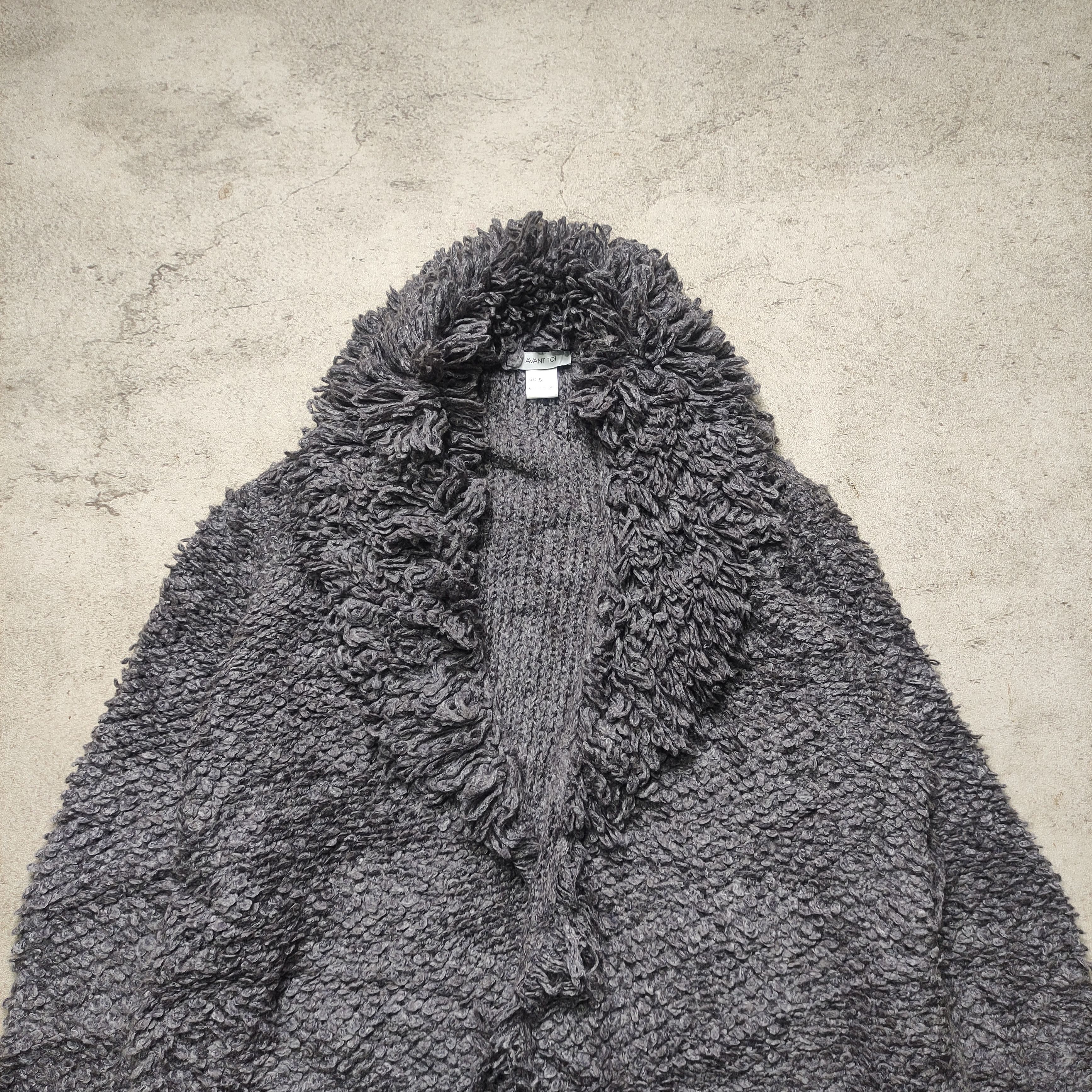 Avant Toi × Designer Avant Toi Knit Cardigan Avant Garde style Size US S / EU 44-46 / 1 - 5 Thumbnail