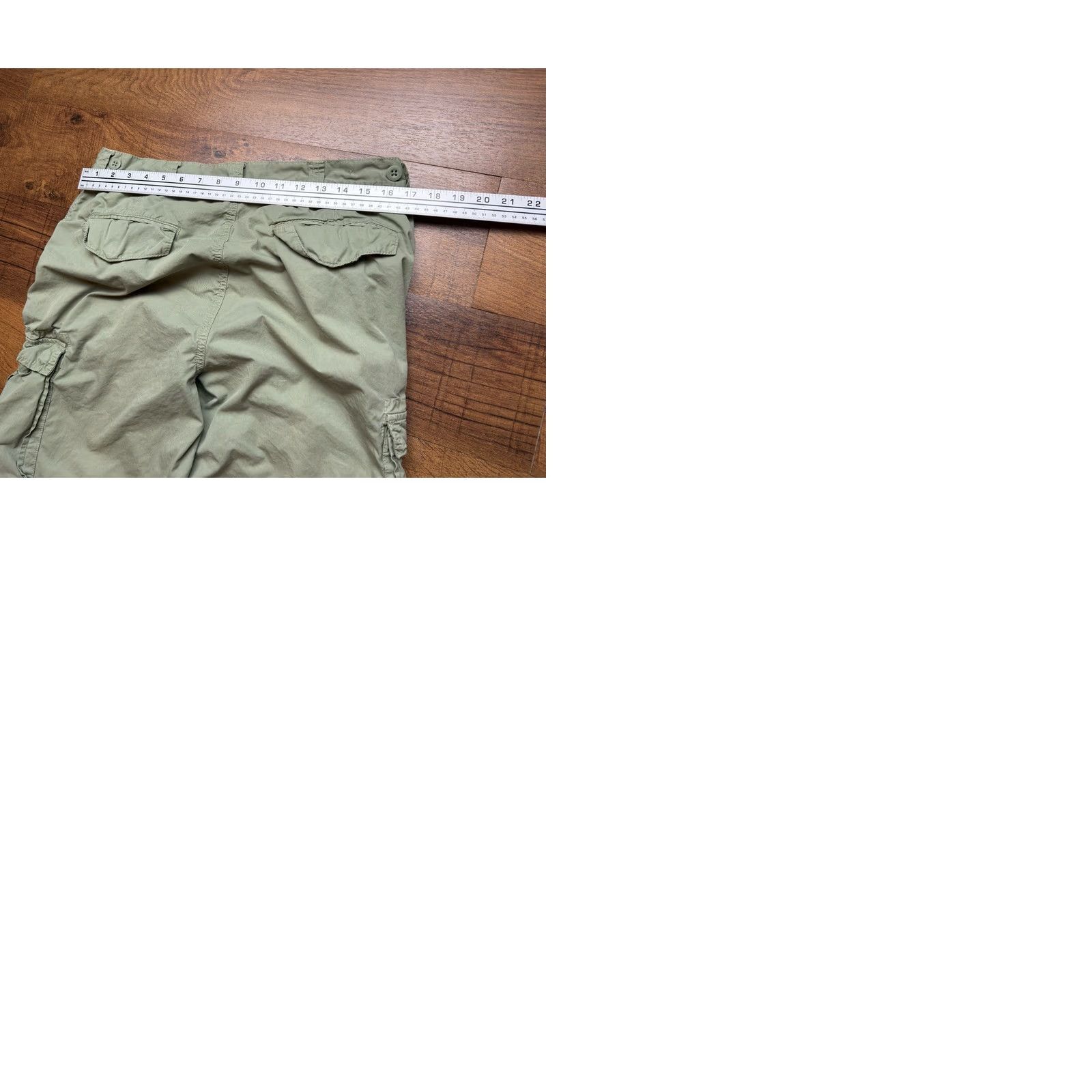 Polo Ralph Lauren VINTAGE Polo Ralph Lauren Cargo Paratrooper Pants Shoes? 34X32 Green Mens Straight 90s Army Utility Cotton Pants Size US S / EU 44-46 / 1 - 9 Thumbnail