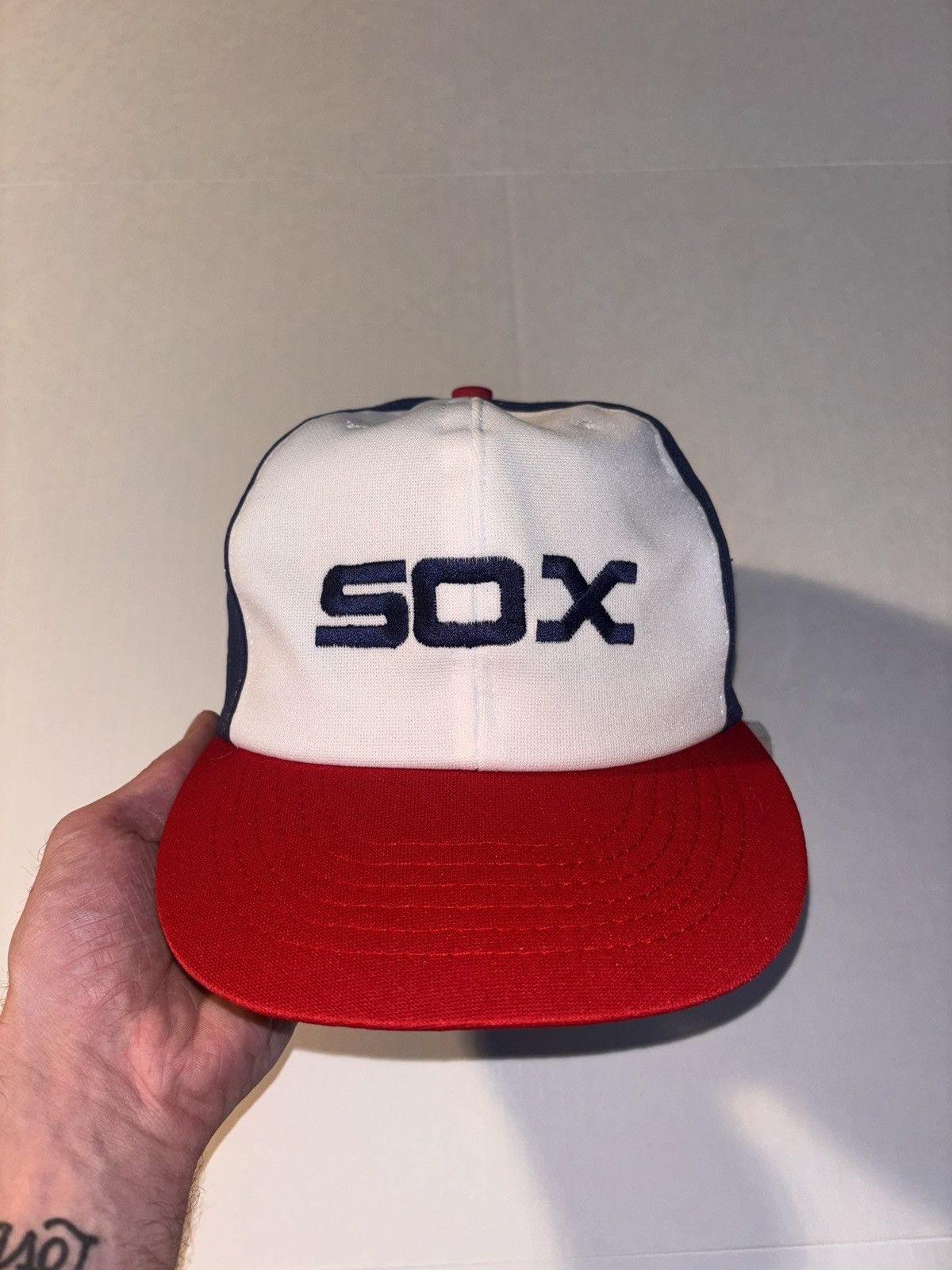 MLB Vtg Chicago White Sox 80s MLB Snapback Trucker Hat Coca Cola Size ONE SIZE - 1 Thumbnail